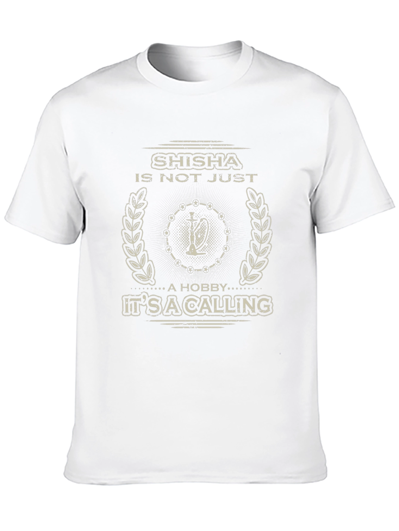 Black Shisha Calling Graphic Tee - Stylish Hobby T-Shirt view 10