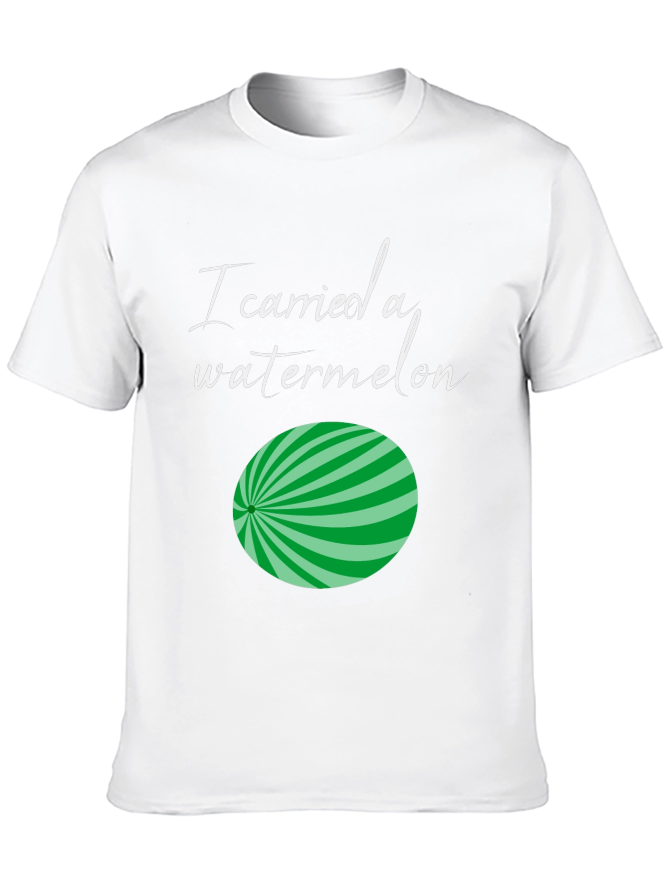 Black I Carried A Watermelon Graphic Tee view 10