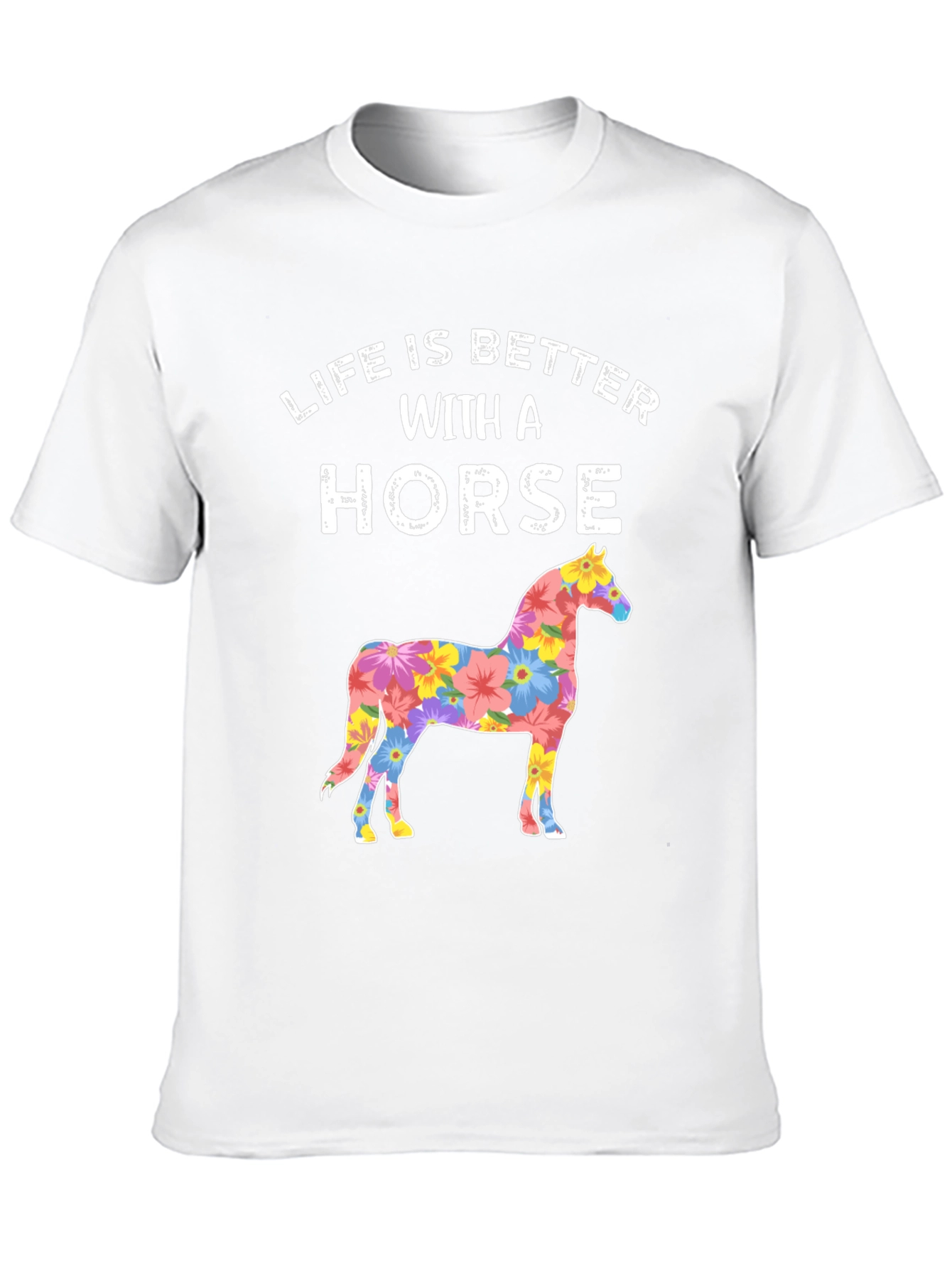 Black Life Is Better With A Horse T-Shirt view 10