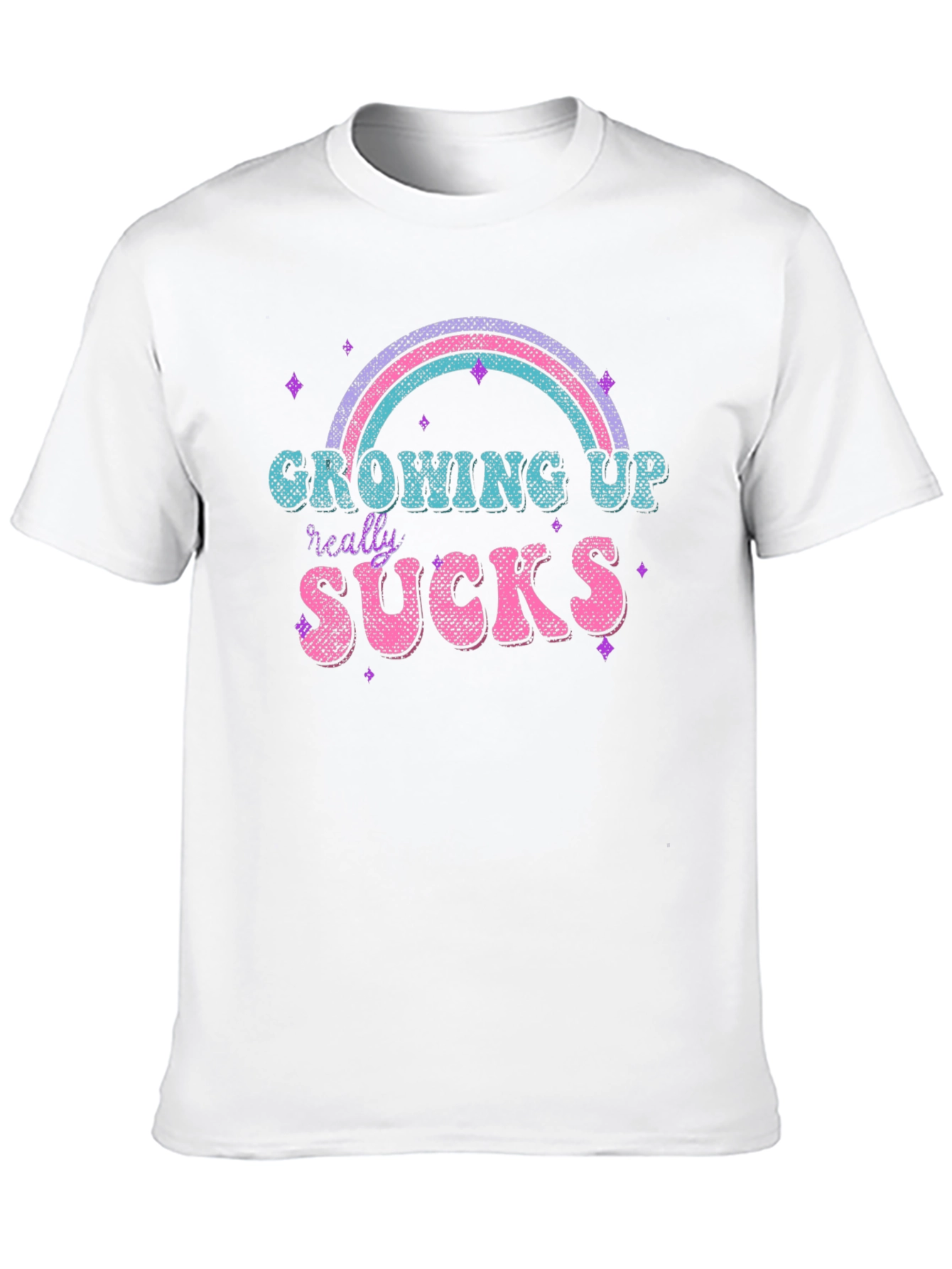 Growing Up Really Sucks Graphic Tee - 10