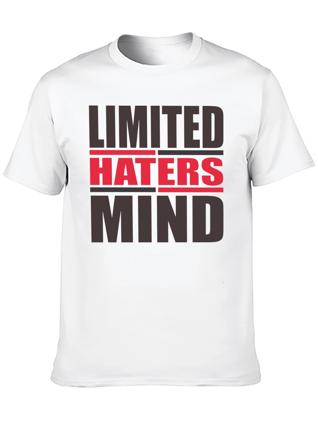 Black Limited Haters Mind Graphic Tee view 10