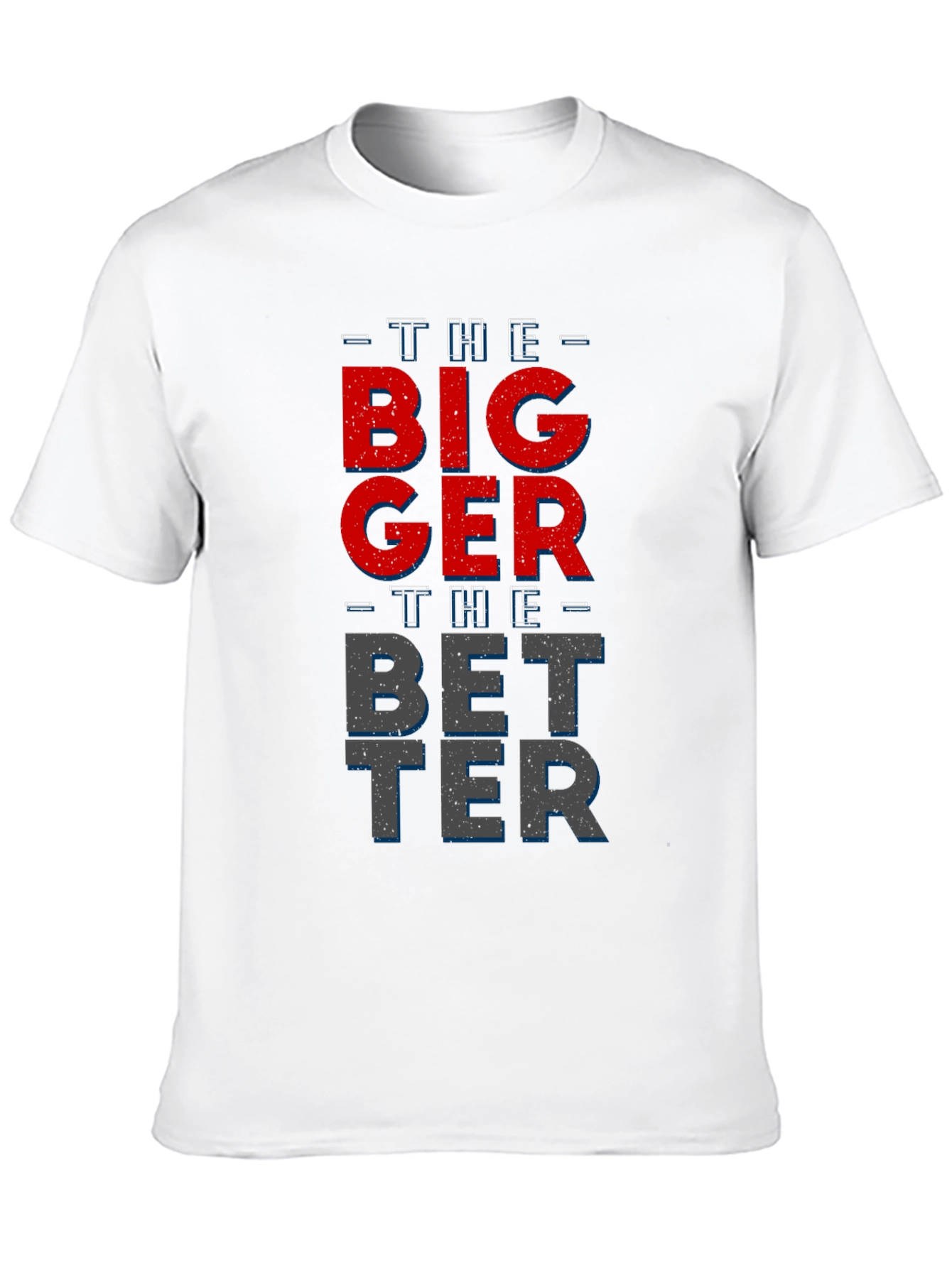 Black Bigger Better Graphic T-Shirt - Men's Black Tee view 10
