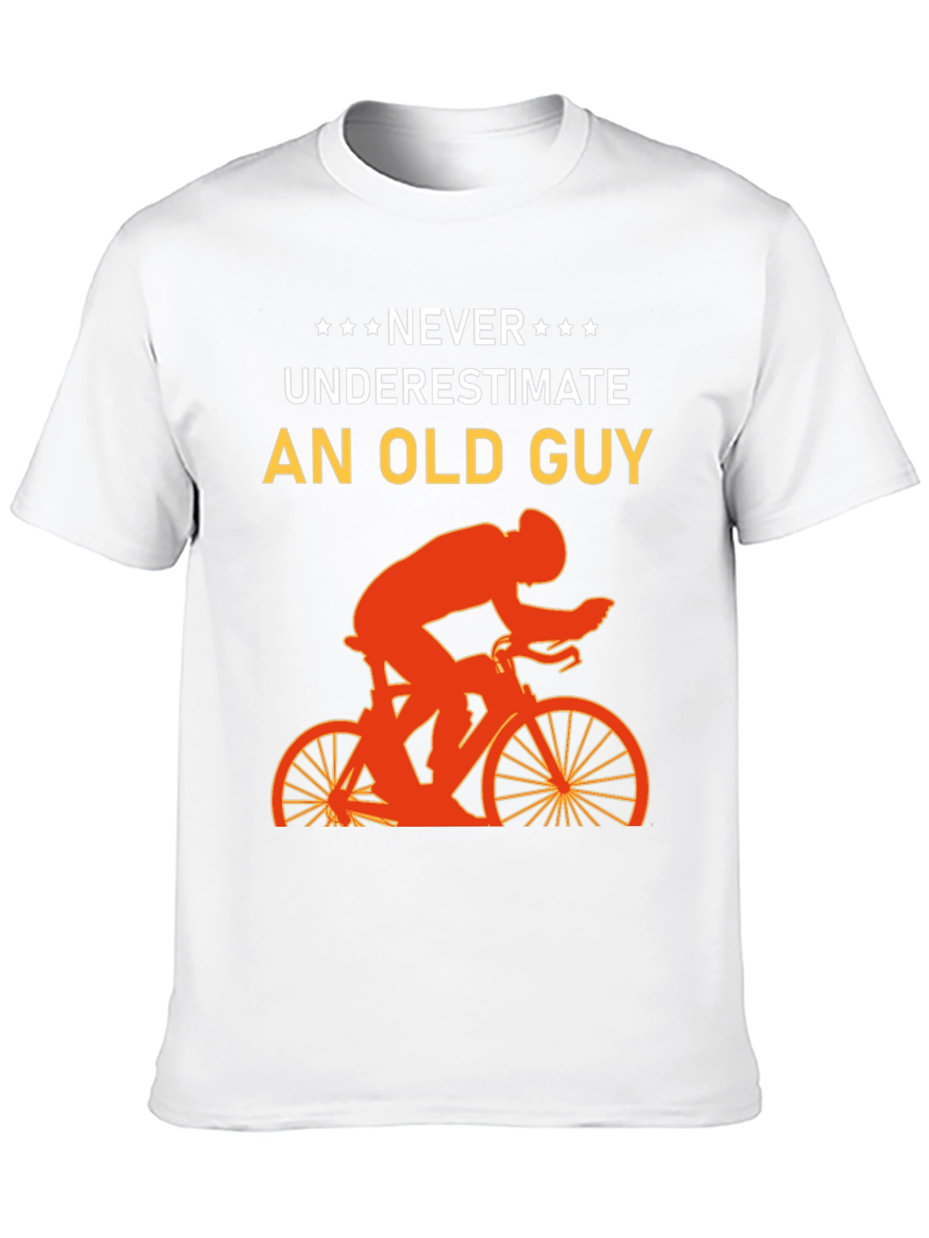 Black Never Underestimate An Old Guy T-Shirt view 10