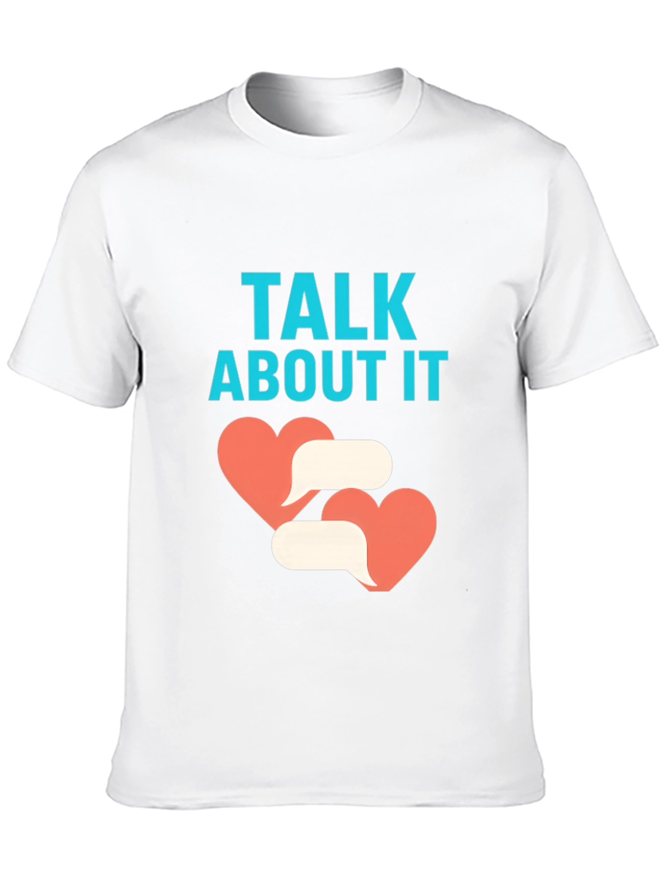 Black Talk About It Black Graphic Tee view 10