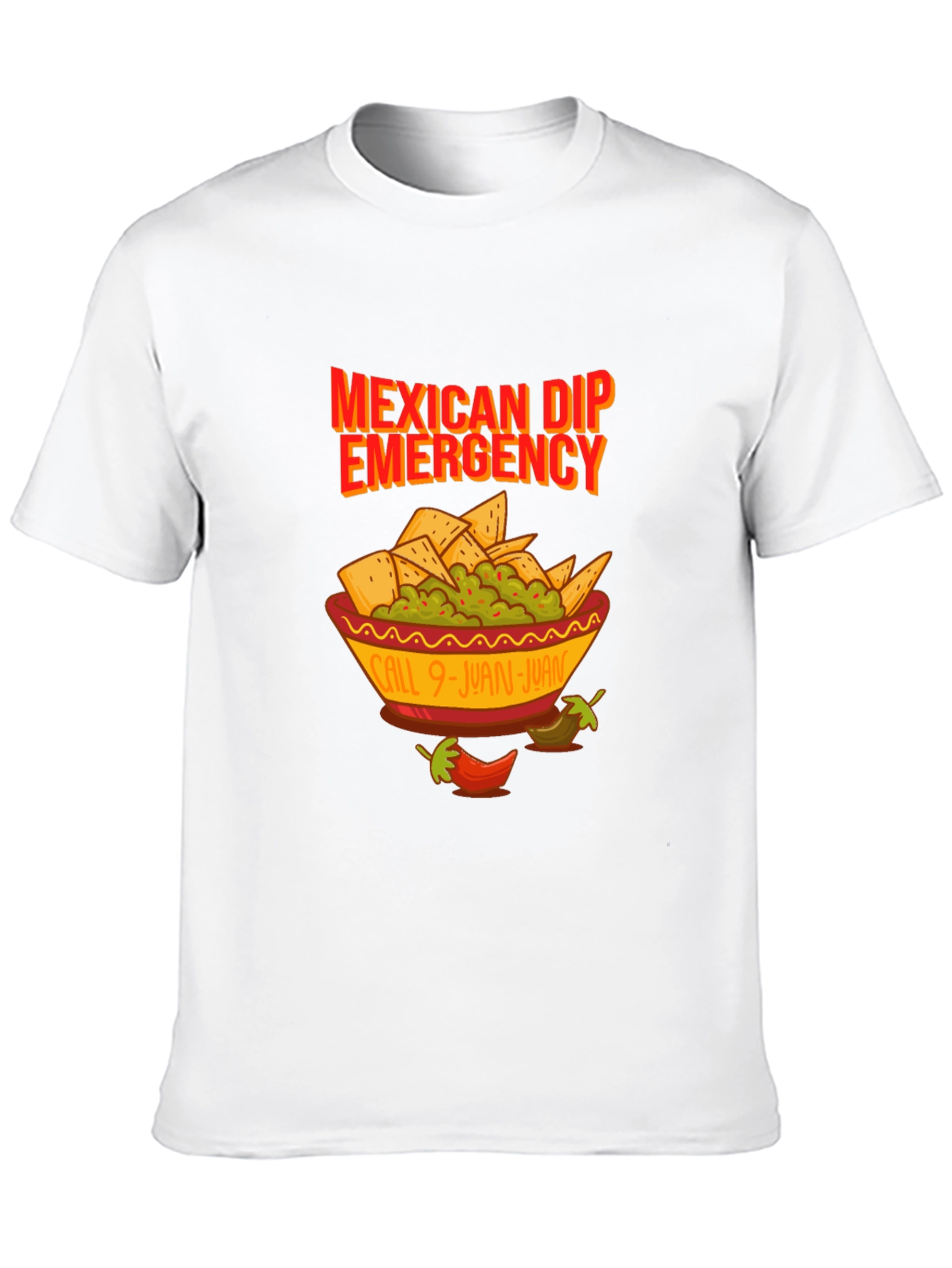 Black Mexican Dip Emergency T-Shirt view 10