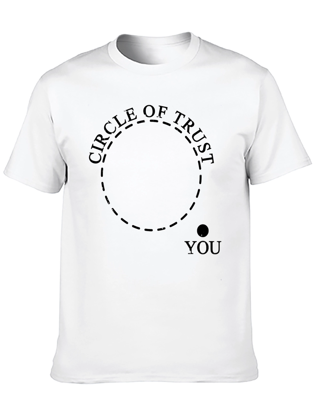 Black Circle of Trust Graphic T-Shirt view 10