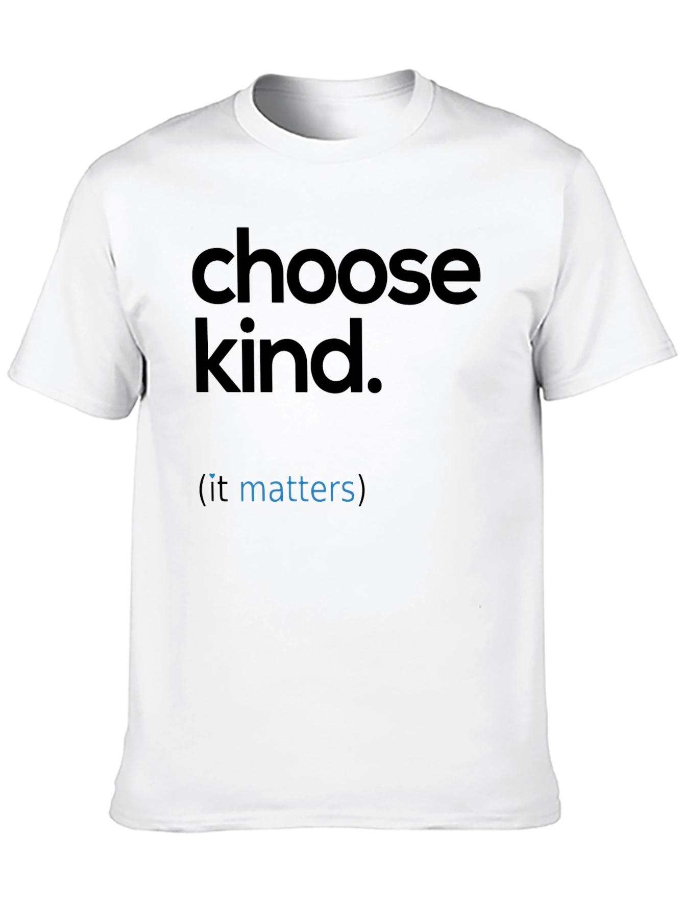 Black Choose Kind T-Shirt - Inspirational Graphic Tee view 10
