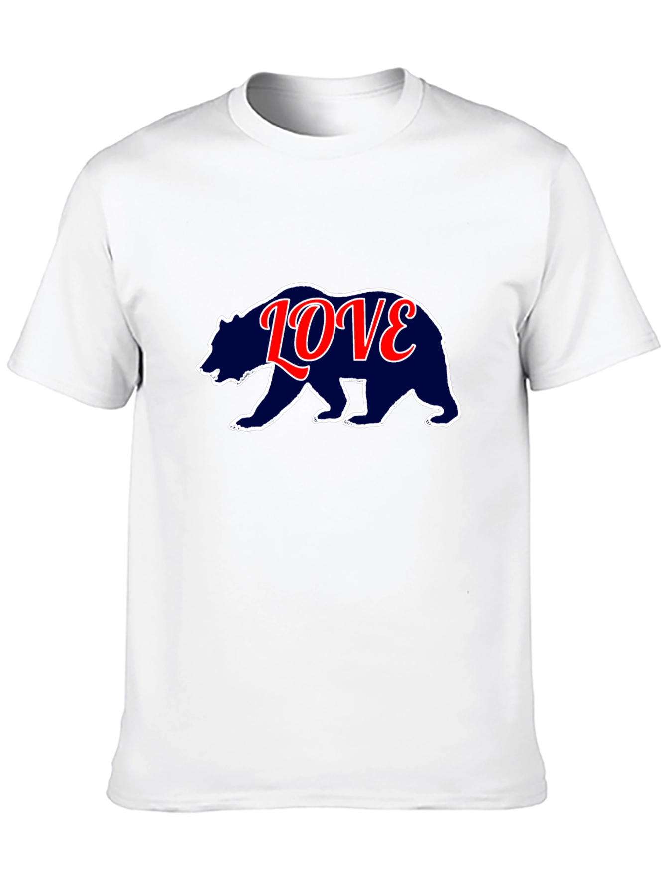 Black Bear Love T-Shirt - Stylish Graphic Tee view 10