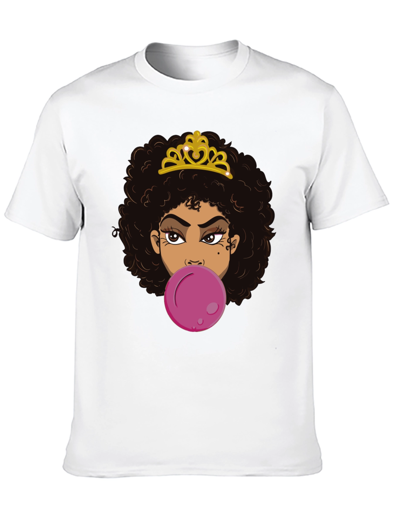 Black Queen Bubble Gum T-Shirt - Black view 10