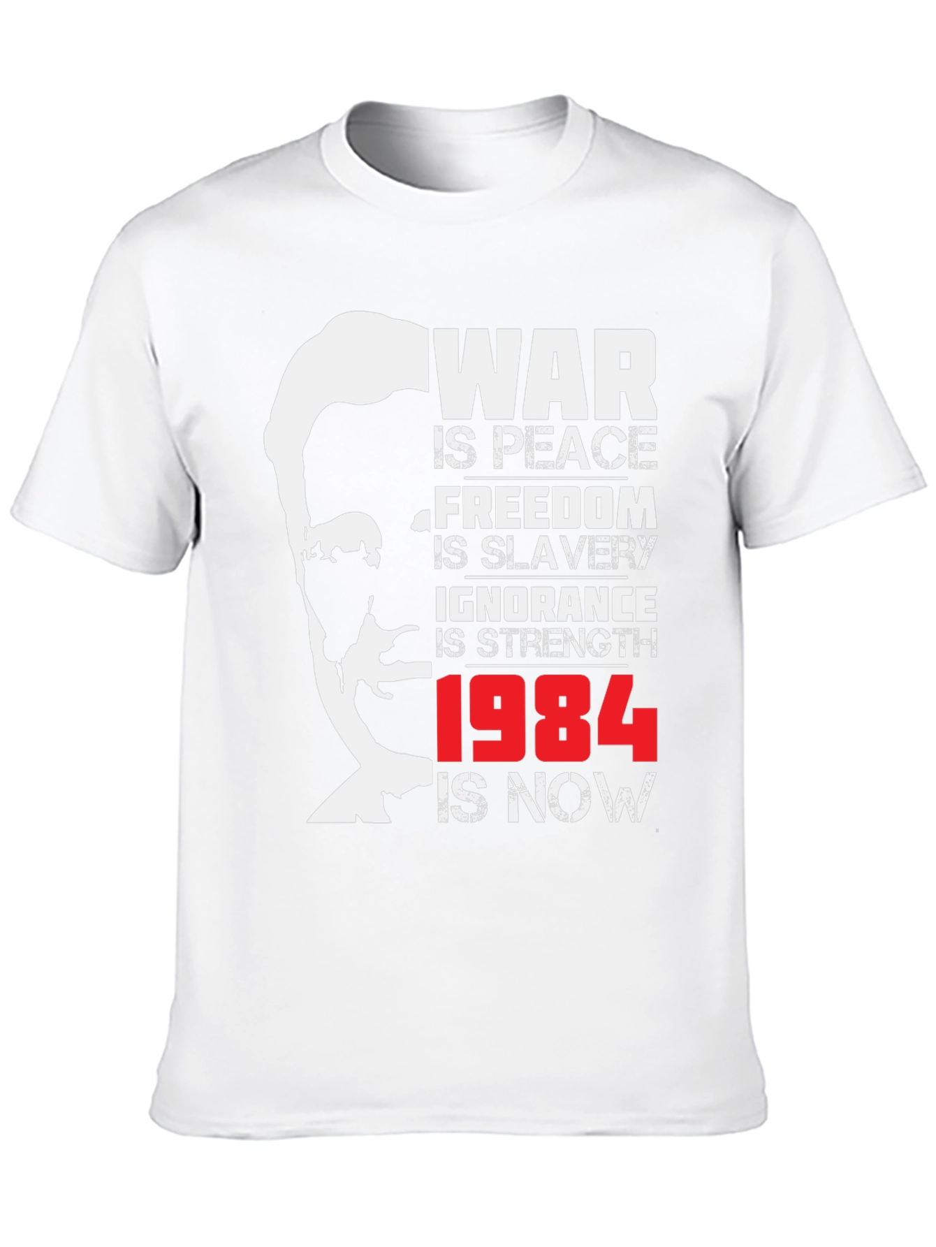 1984 Orwell T-Shirt: War is Peace Freedom is Slavery - 10