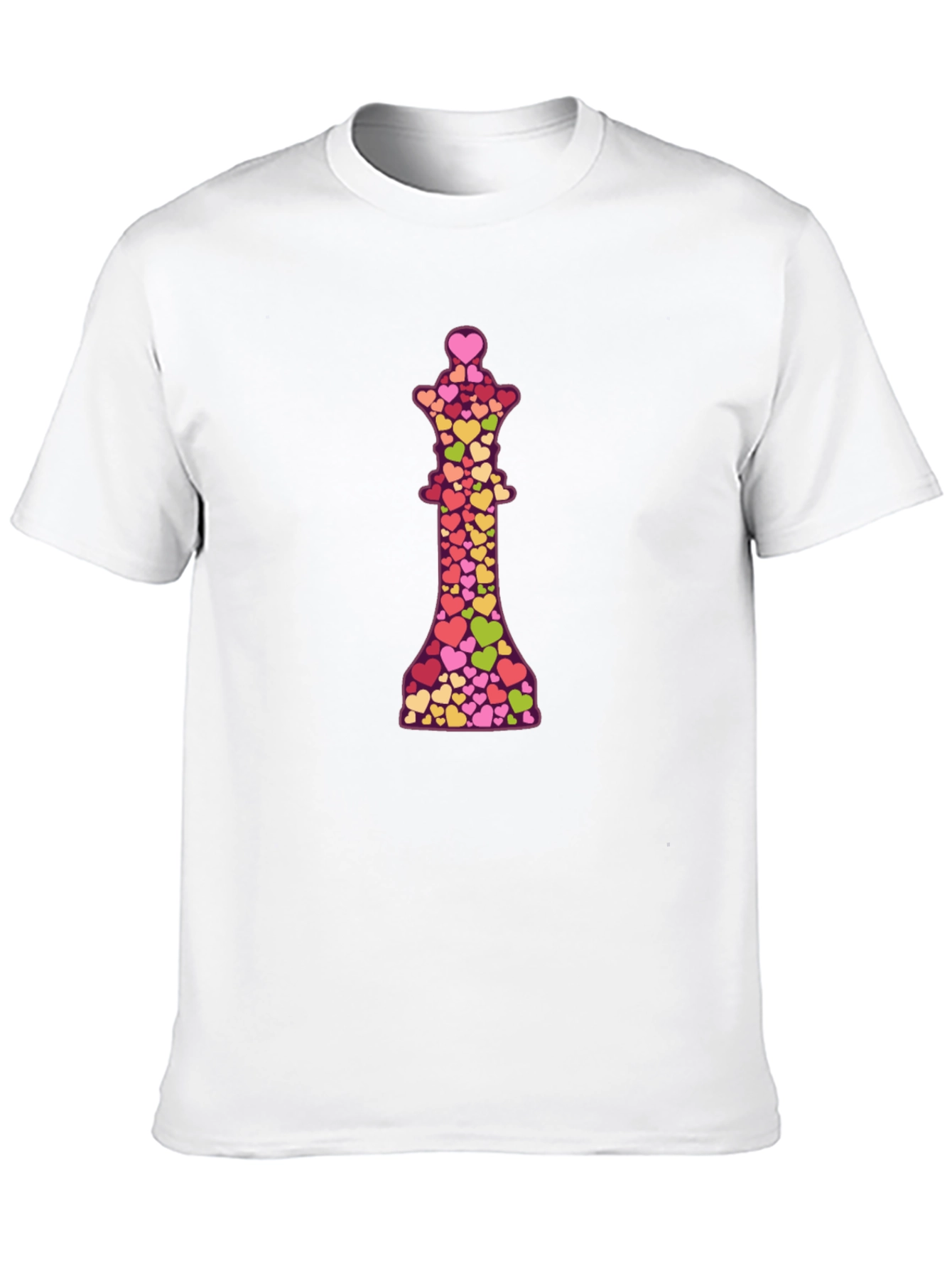 Black Heart Queen Graphic Black T-Shirt view 10