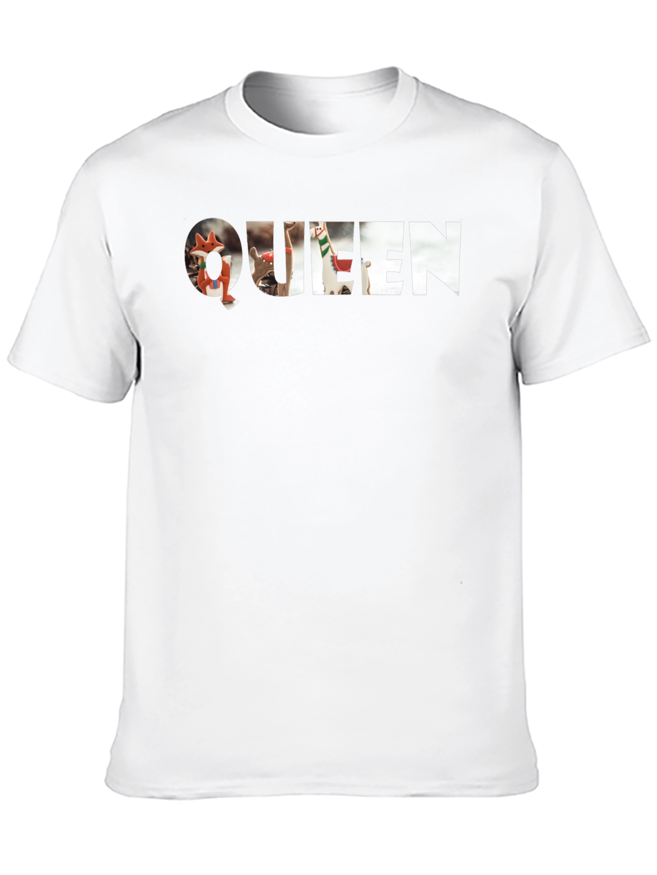 Black Queen Graphic Print Black T-Shirt view 10