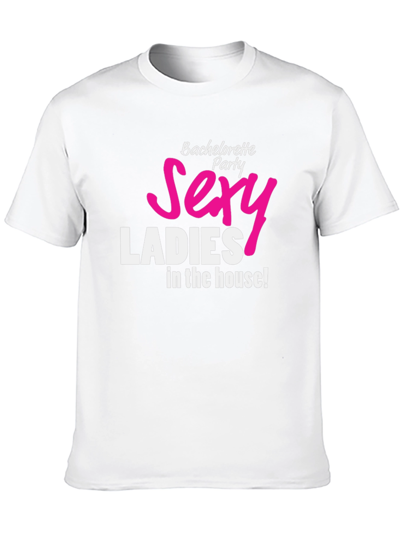 Black Sexy Ladies Bachelorette Party Black T-Shirt view 10