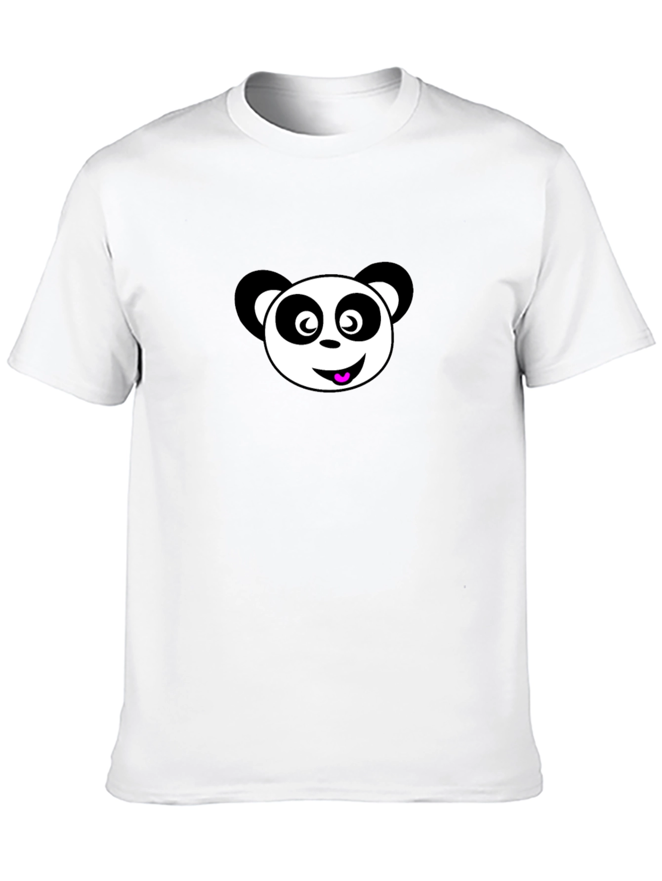 Black Panda Graphic Black T-Shirt view 10