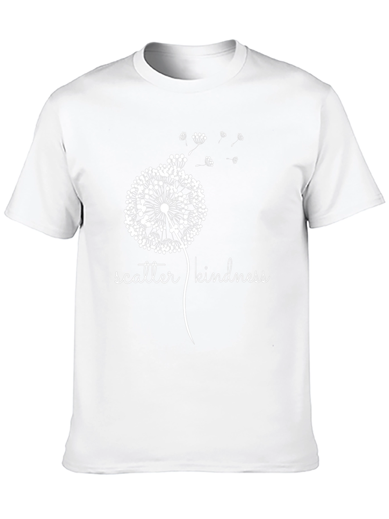 Black Scatter Kindness Graphic T-Shirt view 10