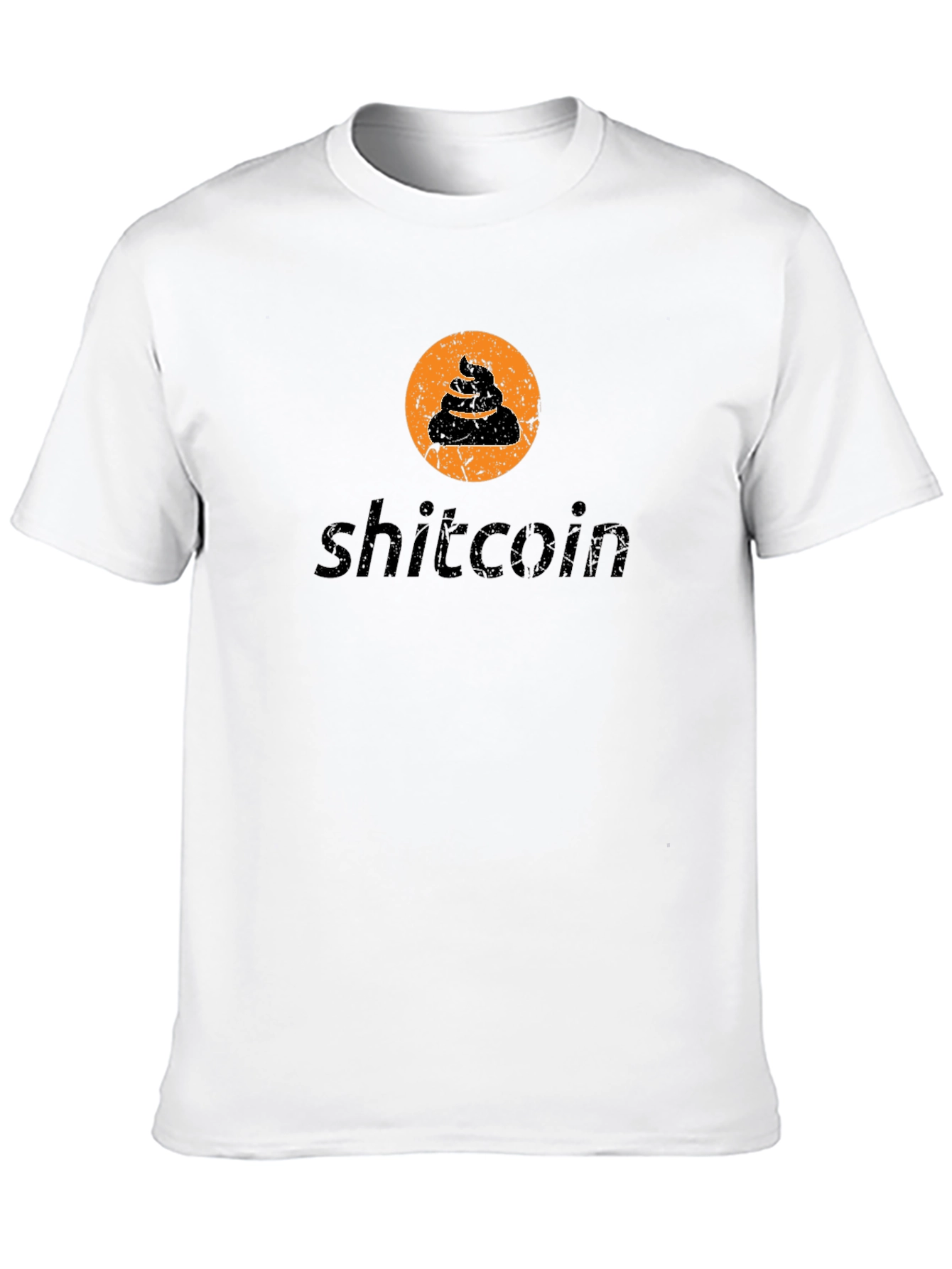 Black Shitcoin T-Shirt - Funny Crypto Tee view 10