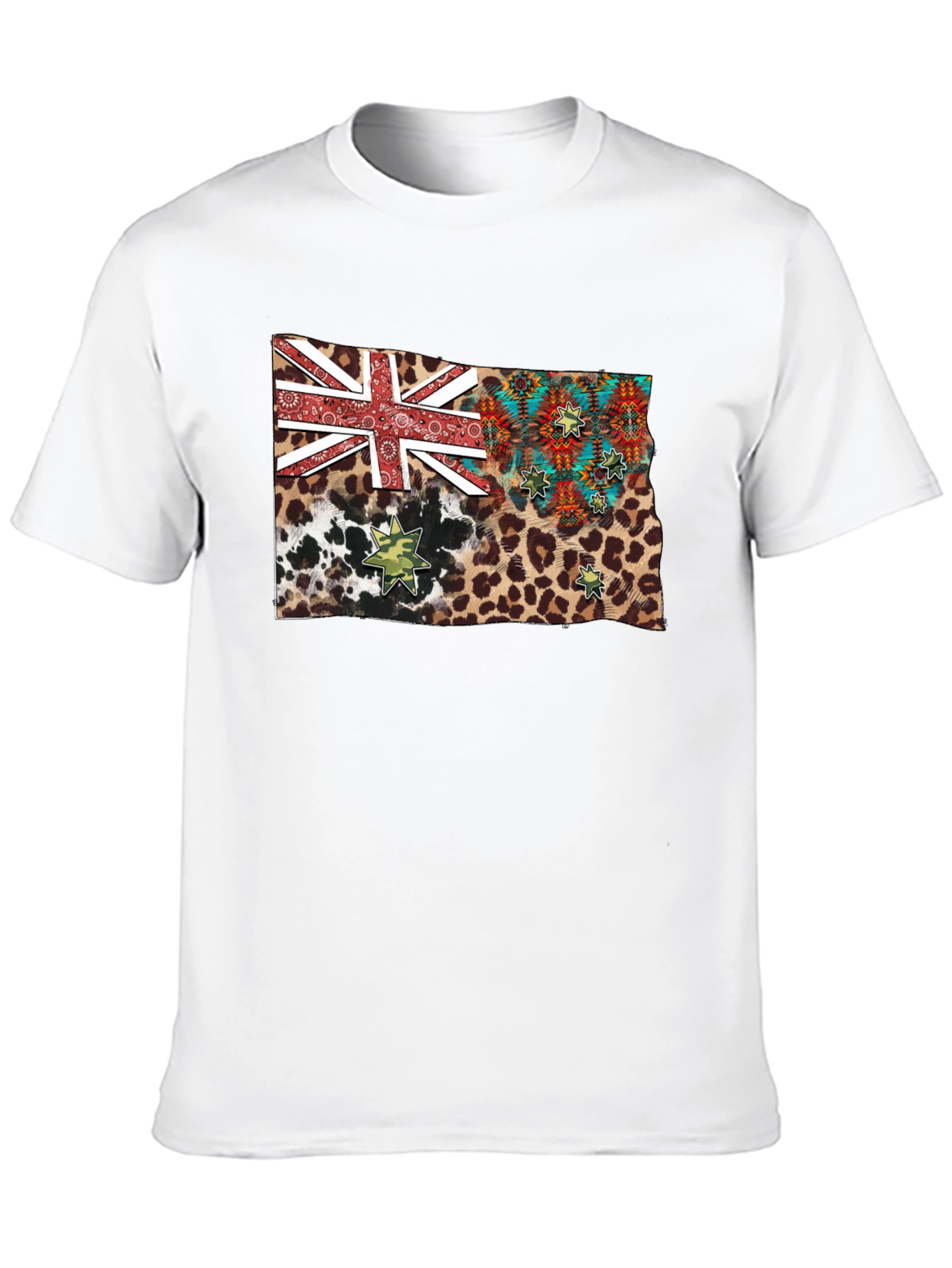 Black Novelty Print Black T-Shirt view 10