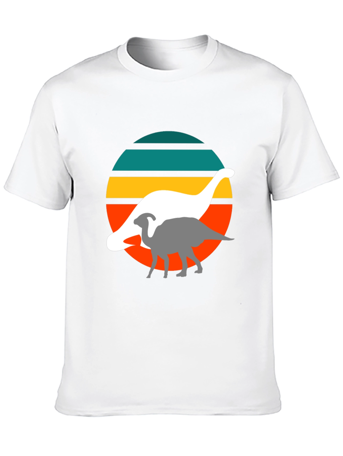 Black Retro Dinosaur T-Shirt view 10