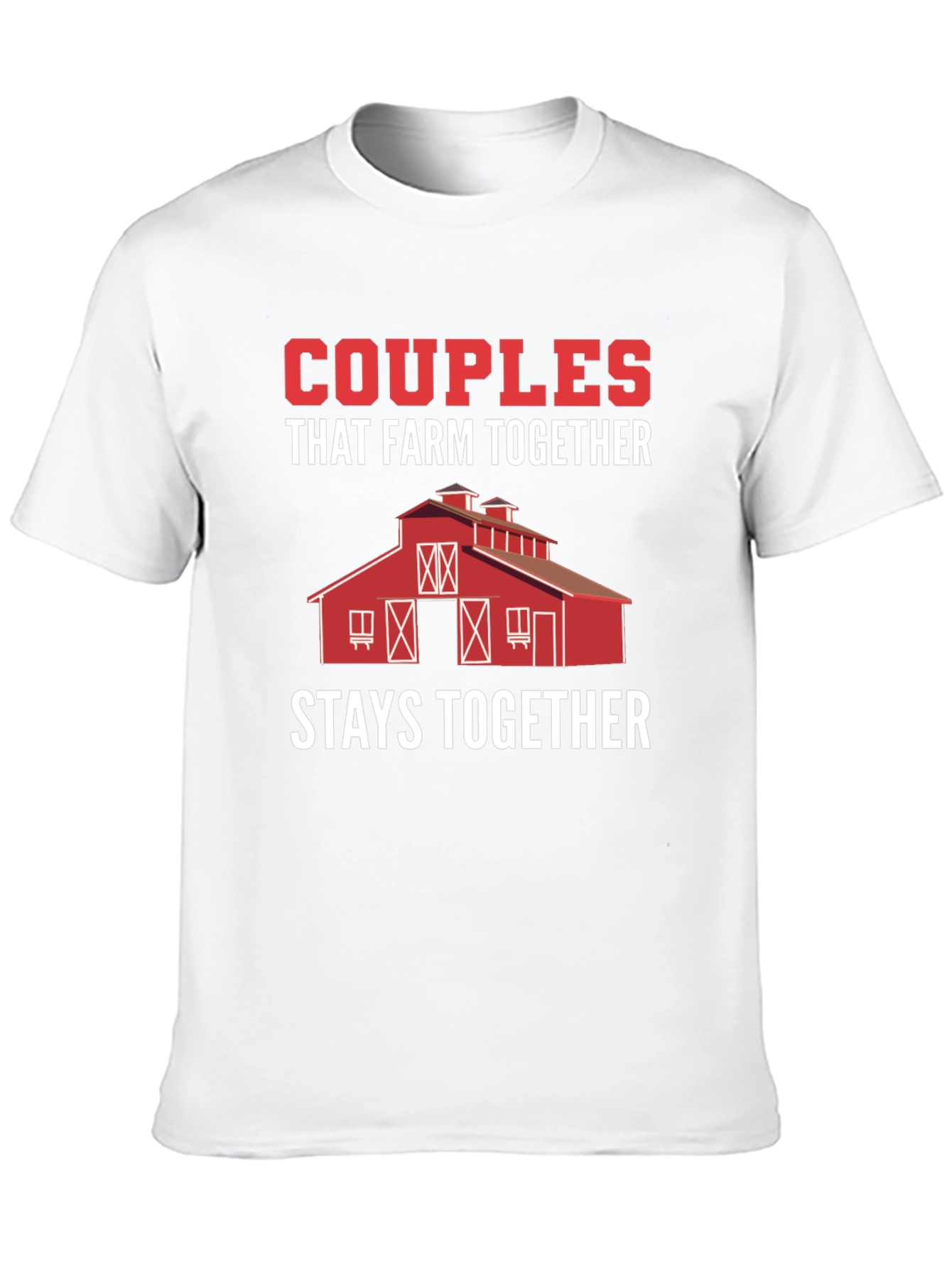 Black Couples That Farm Together Stay Together T-Shirt view 10