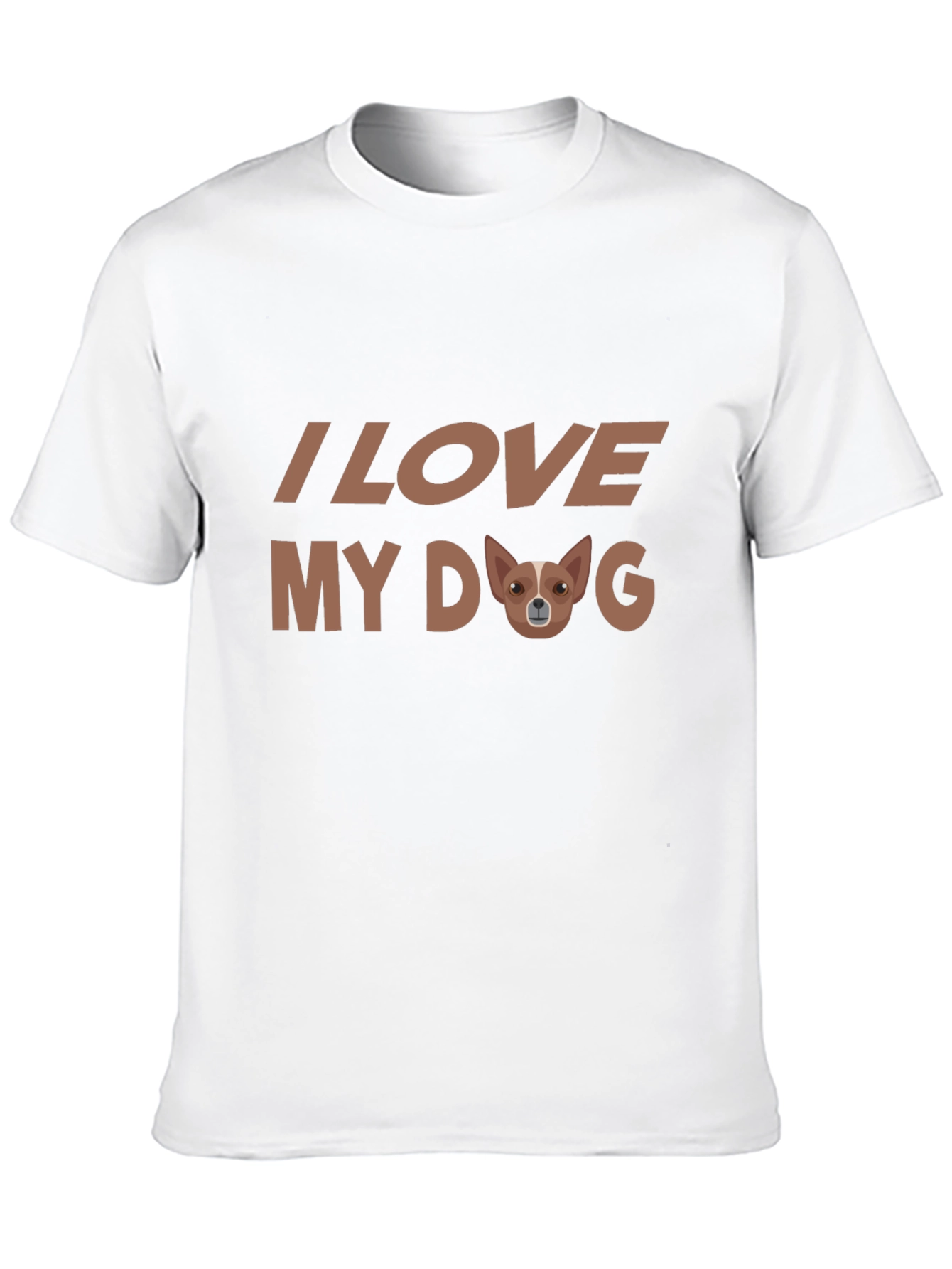 Black I Love My Dog Graphic Tee view 10