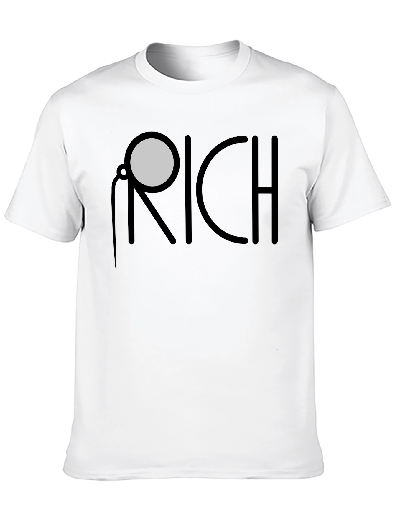 Black Monocle RICH Graphic Tee - Unique Fashion Statement view 10