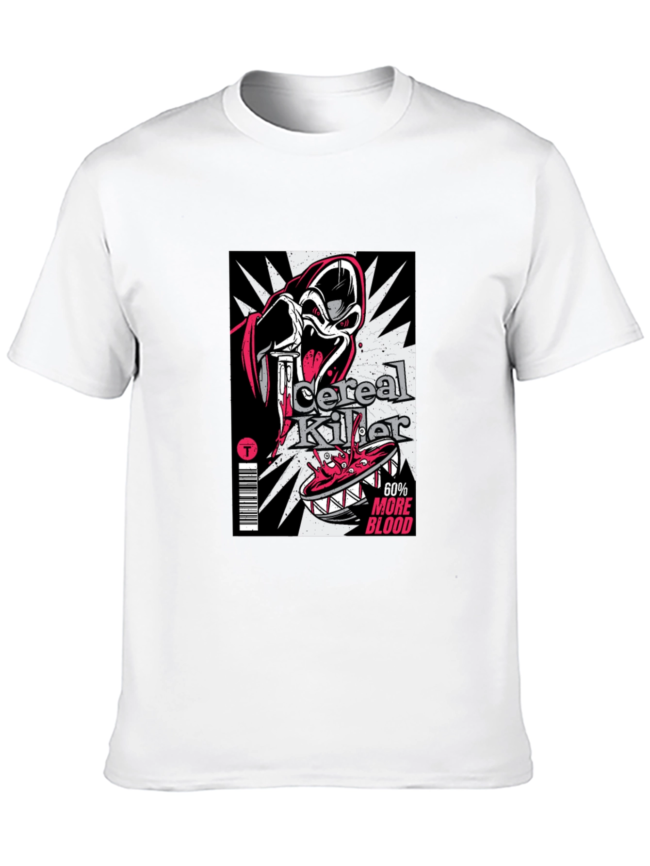 Black Cereal Killer Graphic T-Shirt - Black view 10