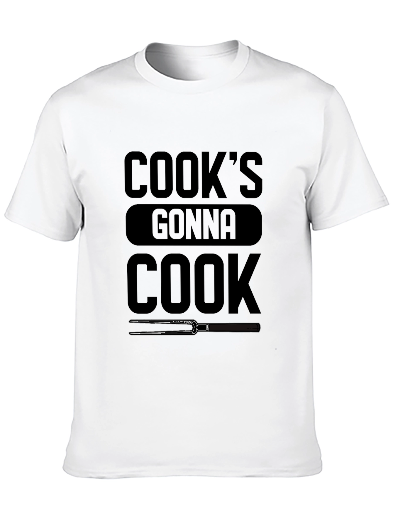 Black Cook's Gonna Cook Black T-Shirt view 10