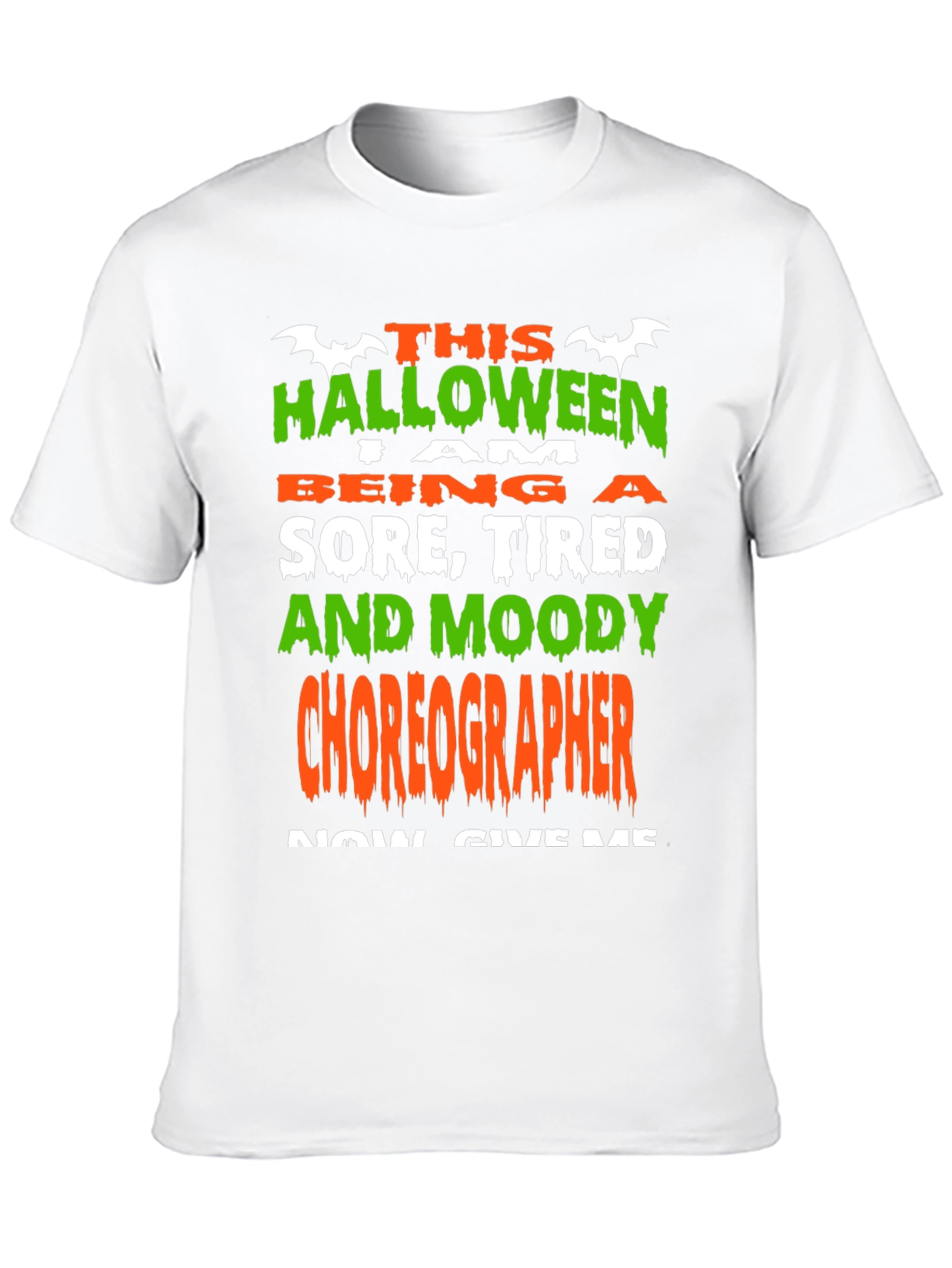 Black Halloween Choreographer T-Shirt view 10