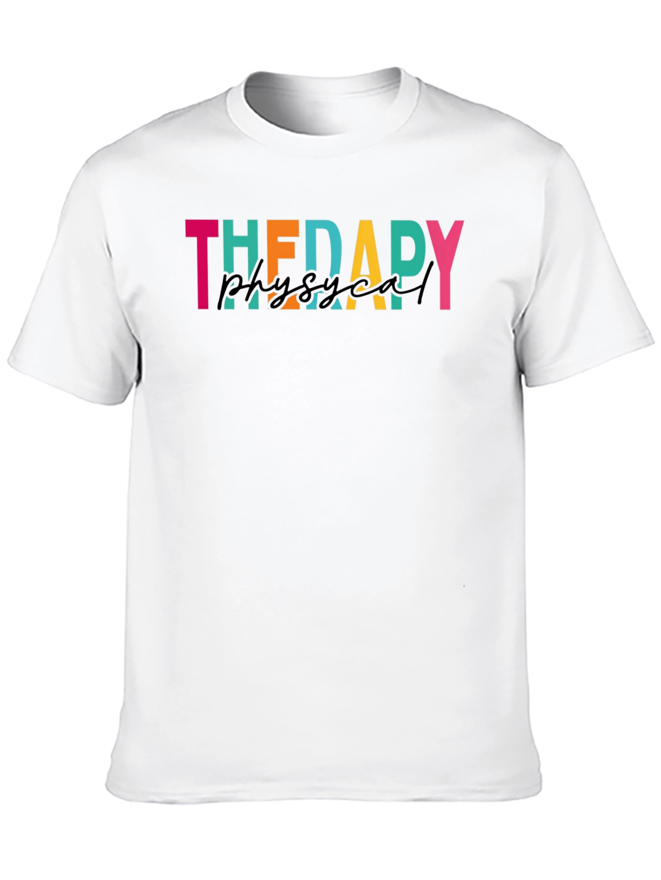 Black Therapy Physical T-Shirt - Black view 10