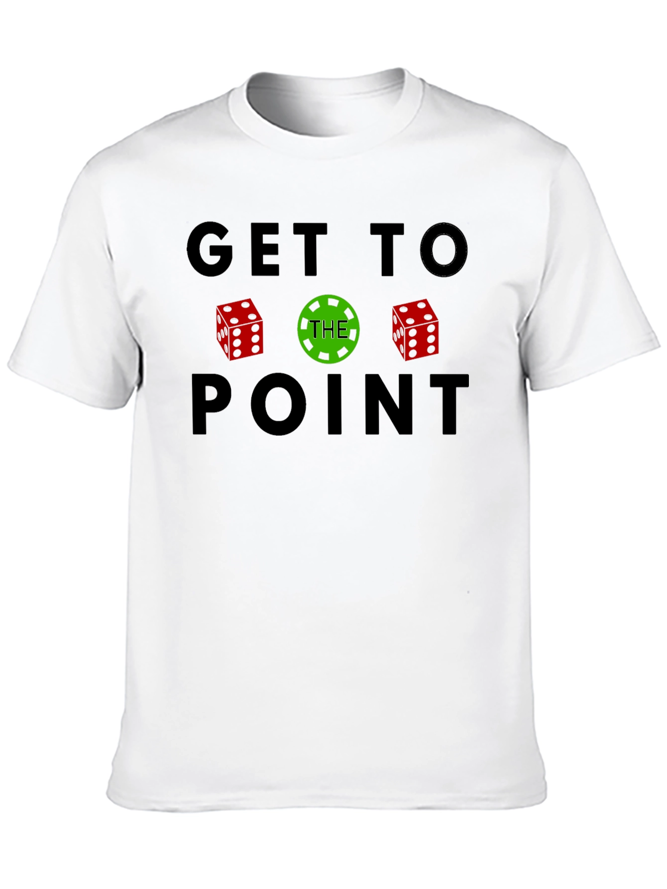 Black Get to The Point T-Shirt view 10