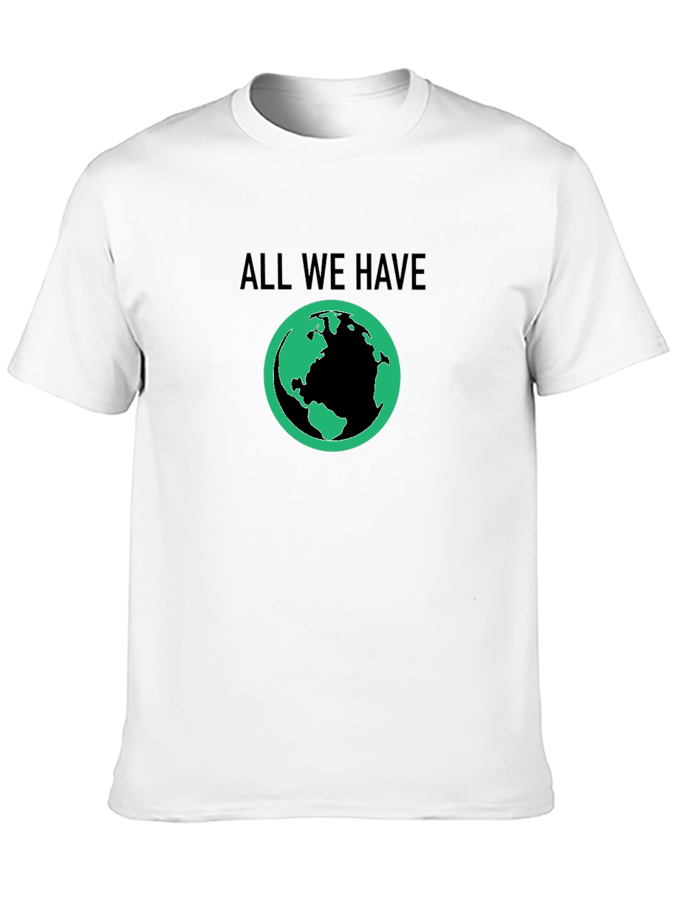 Black Earth Graphic T-Shirt - All We Have Planet Tee view 10