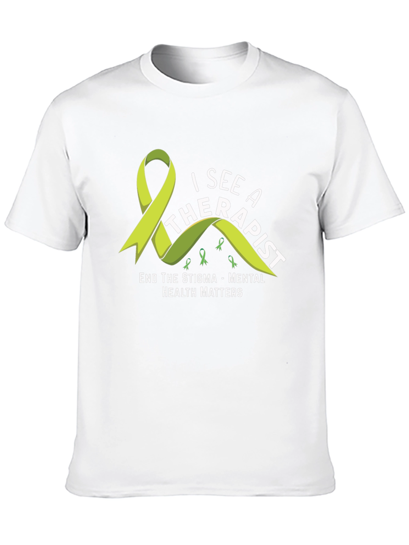 Black Mental Health Matters T-Shirt: See a Therapist view 10