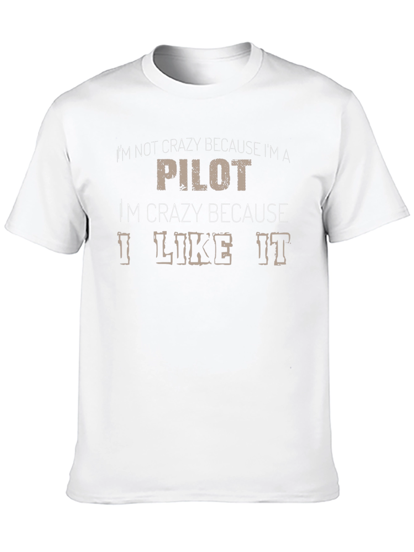 Black Crazy Pilot Graphic T-Shirt - Black view 10