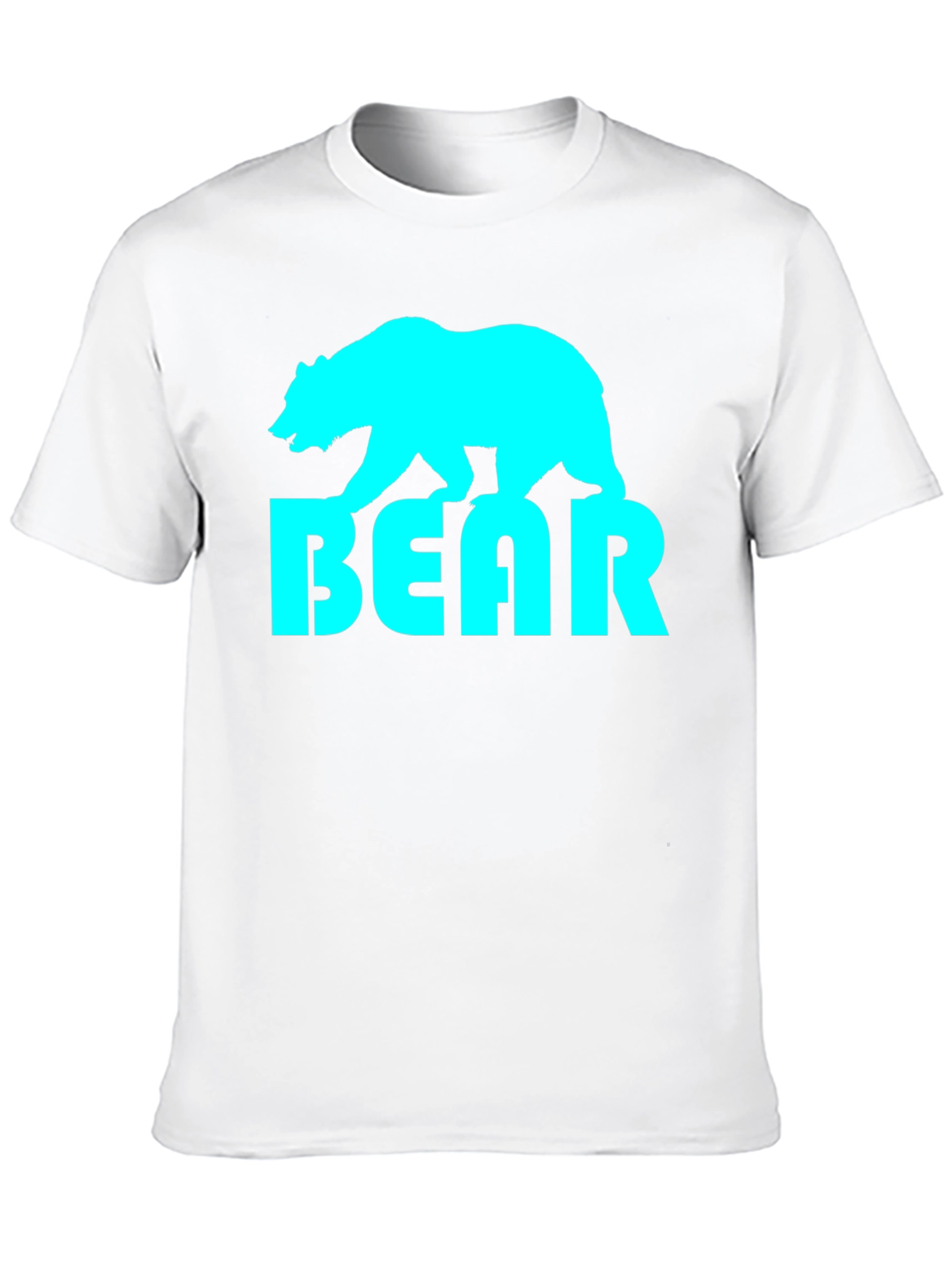 Black Cool Bear Graphic Tee - Stylish Black T-Shirt view 10