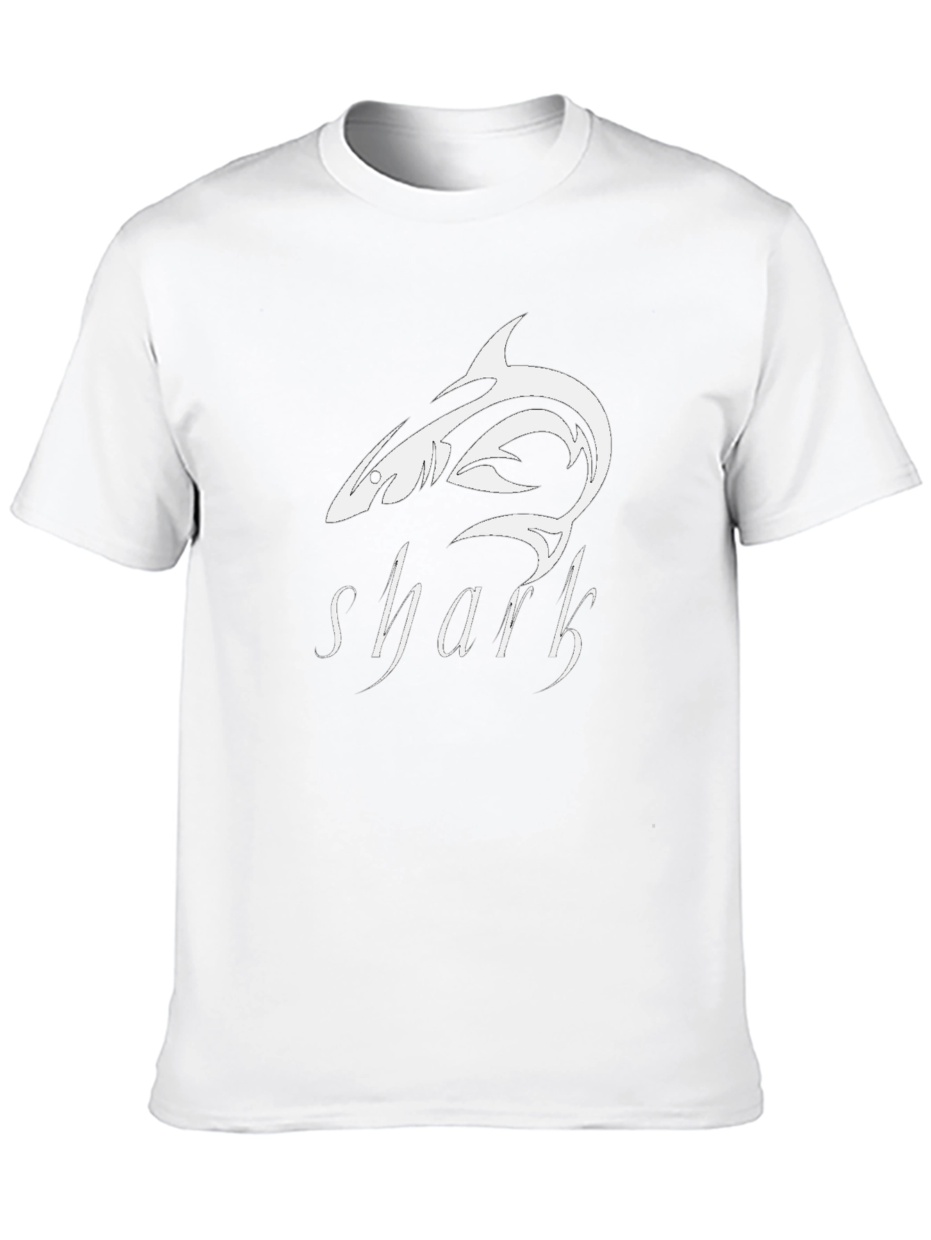 Black Shark Graphic T-Shirt - Cool Design view 10