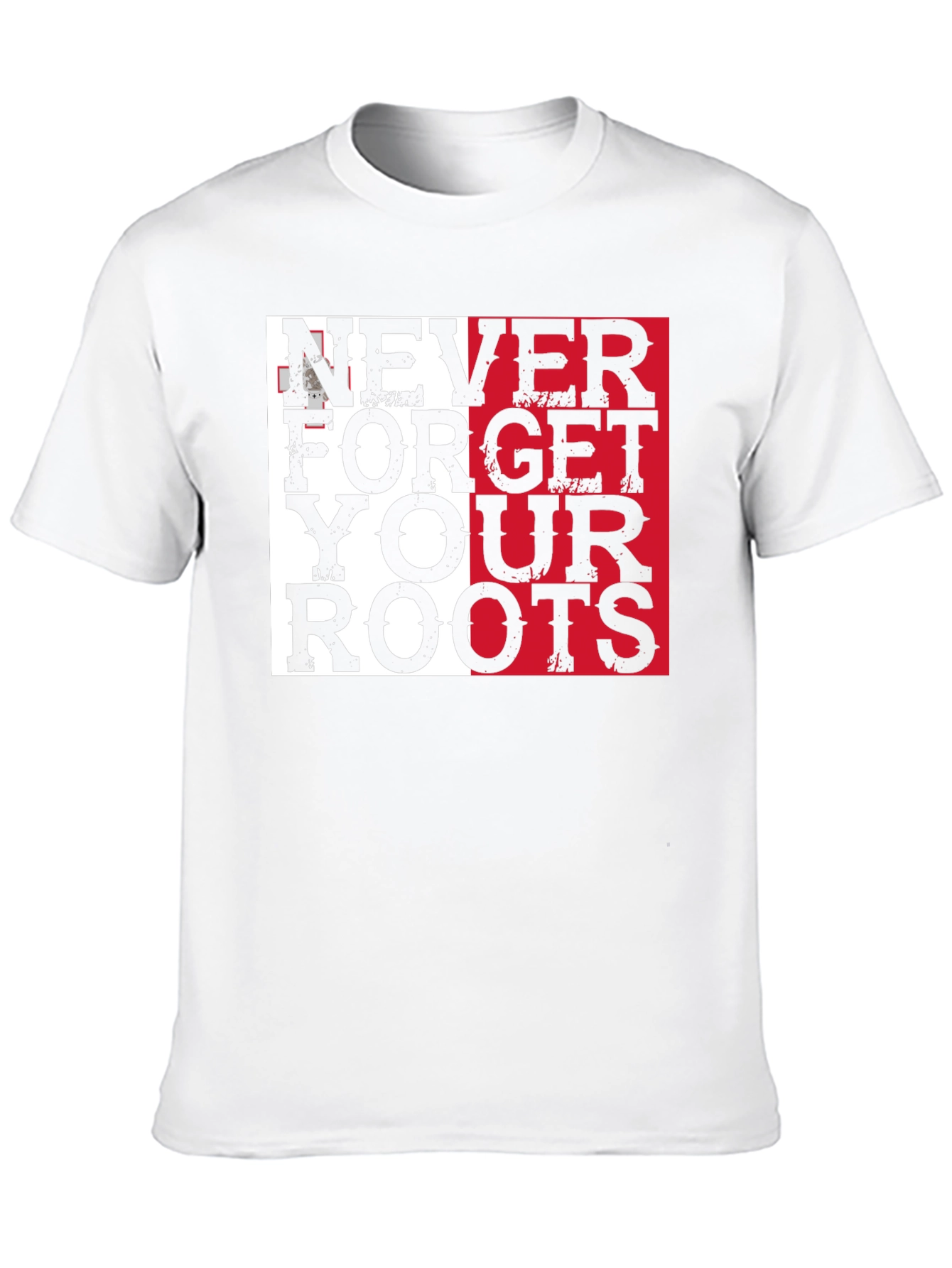 Black Never Forget Your Roots Graphic Tee view 10
