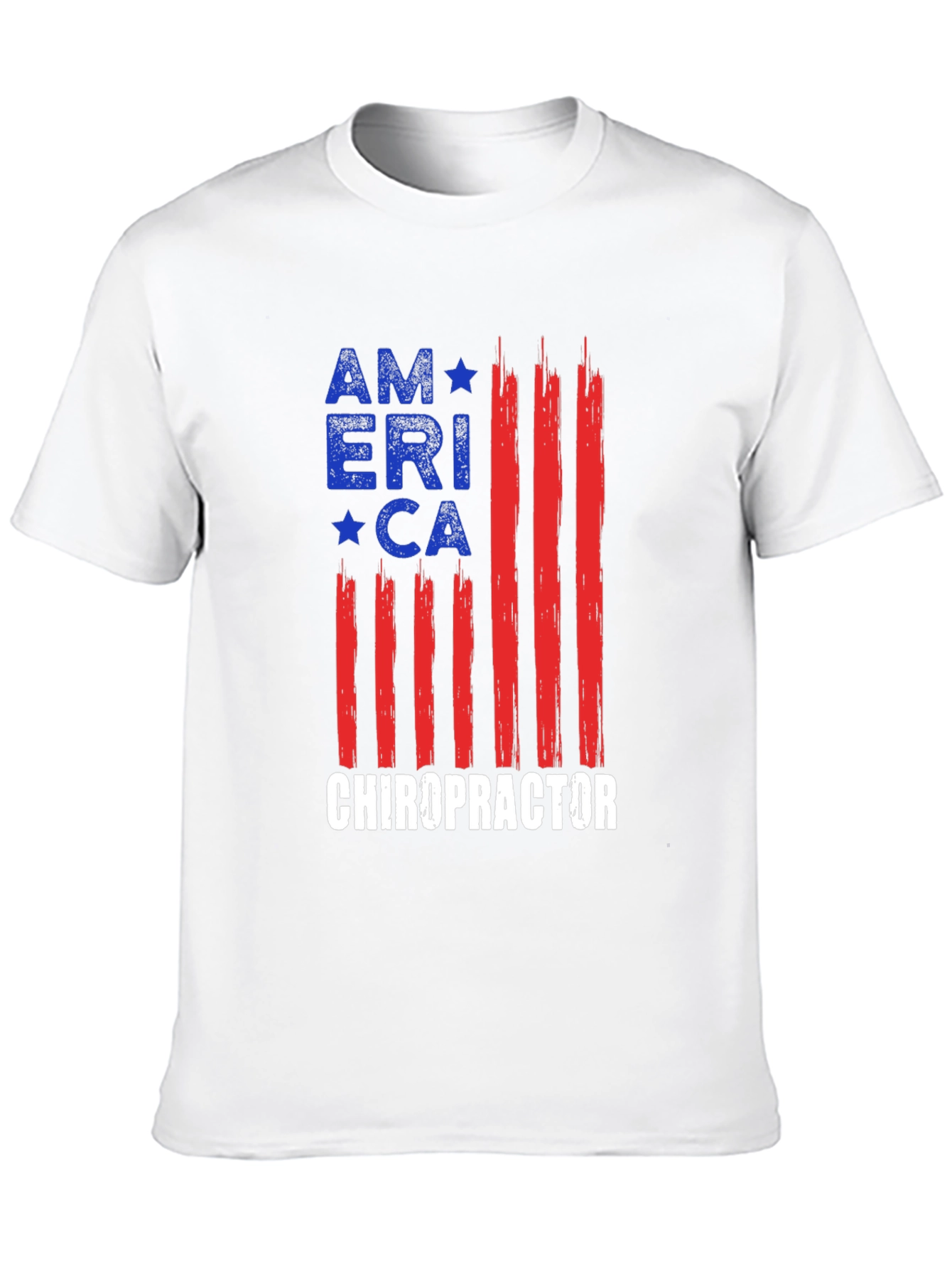 Black Chiropractor America T-Shirt view 10