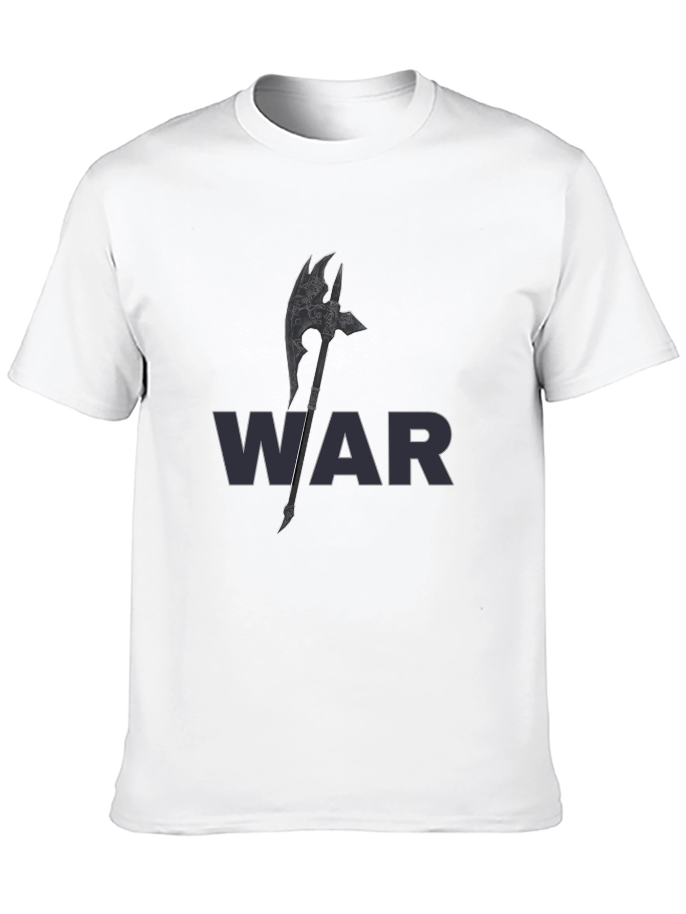 War Axe Graphic Tee - Men's Black T-Shirt - 10