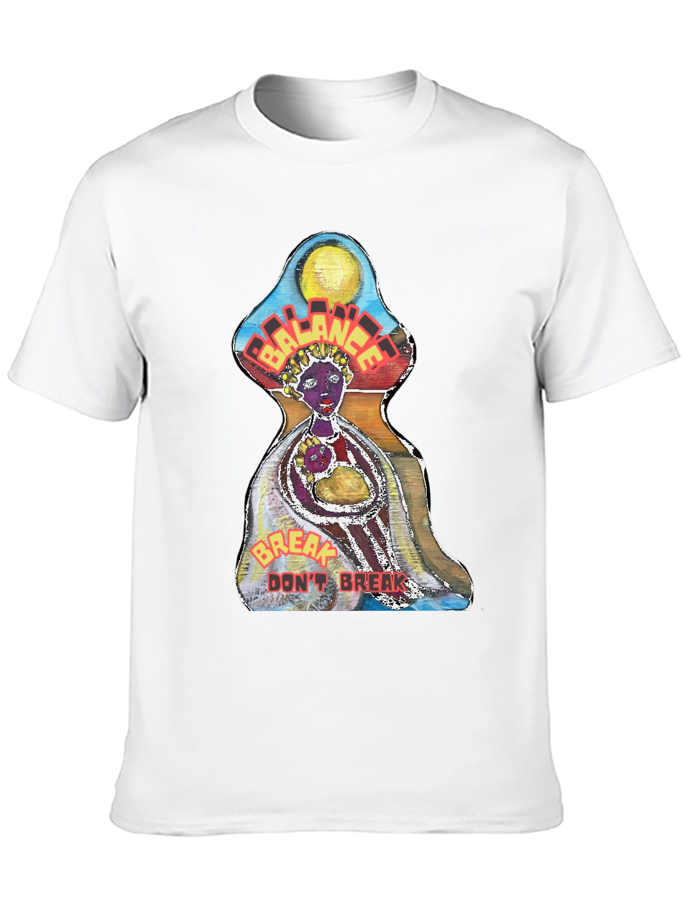 Black Balance Graphic Print Tee view 10