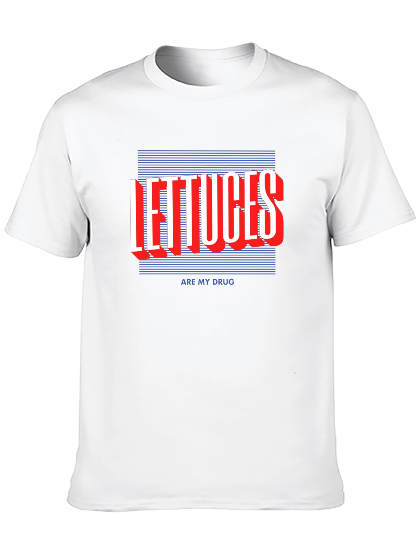 Black Lettuces Are My Drug Graphic T-Shirt view 10