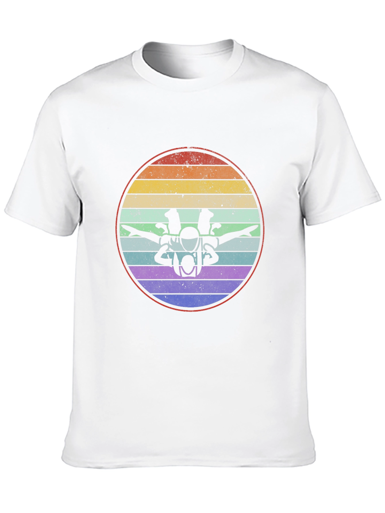 Black Retro Motorcycle T-Shirt view 10