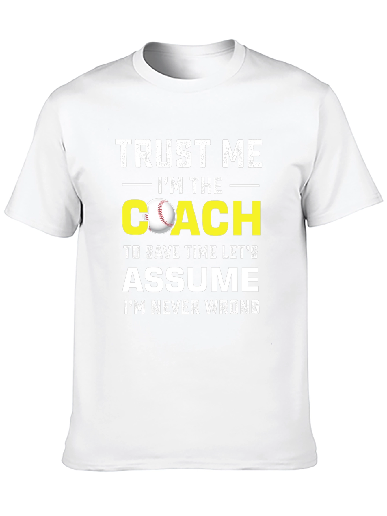 Black Trust Me I'm The Coach T-Shirt view 10
