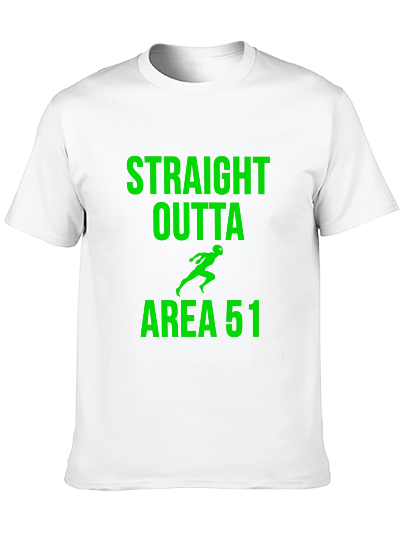 Black Straight Outta Area 51 Alien Graphic Tee view 10