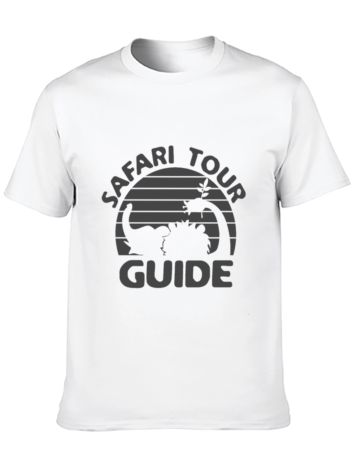 Black Safari Tour Guide T-Shirt - Adventure Awaits! view 10