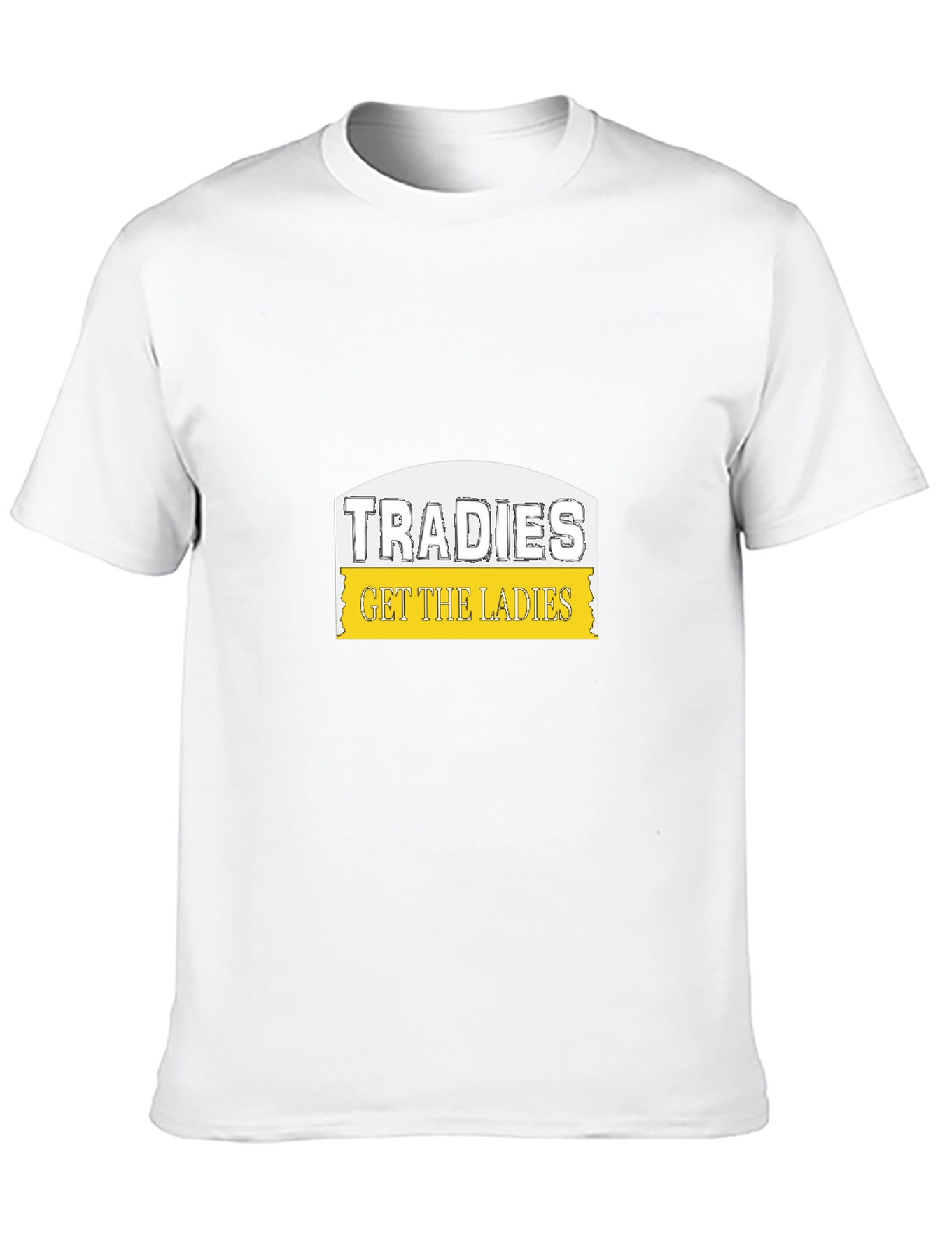 Black Tradies Get The Ladies Black T-Shirt view 10