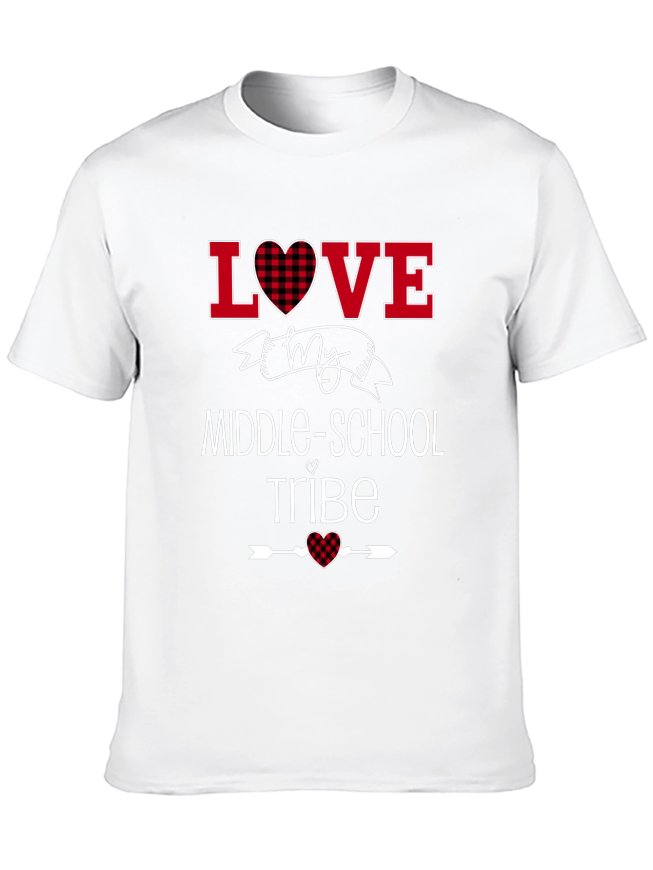 Black Love My Middle School Tribe Graphic Tee view 10