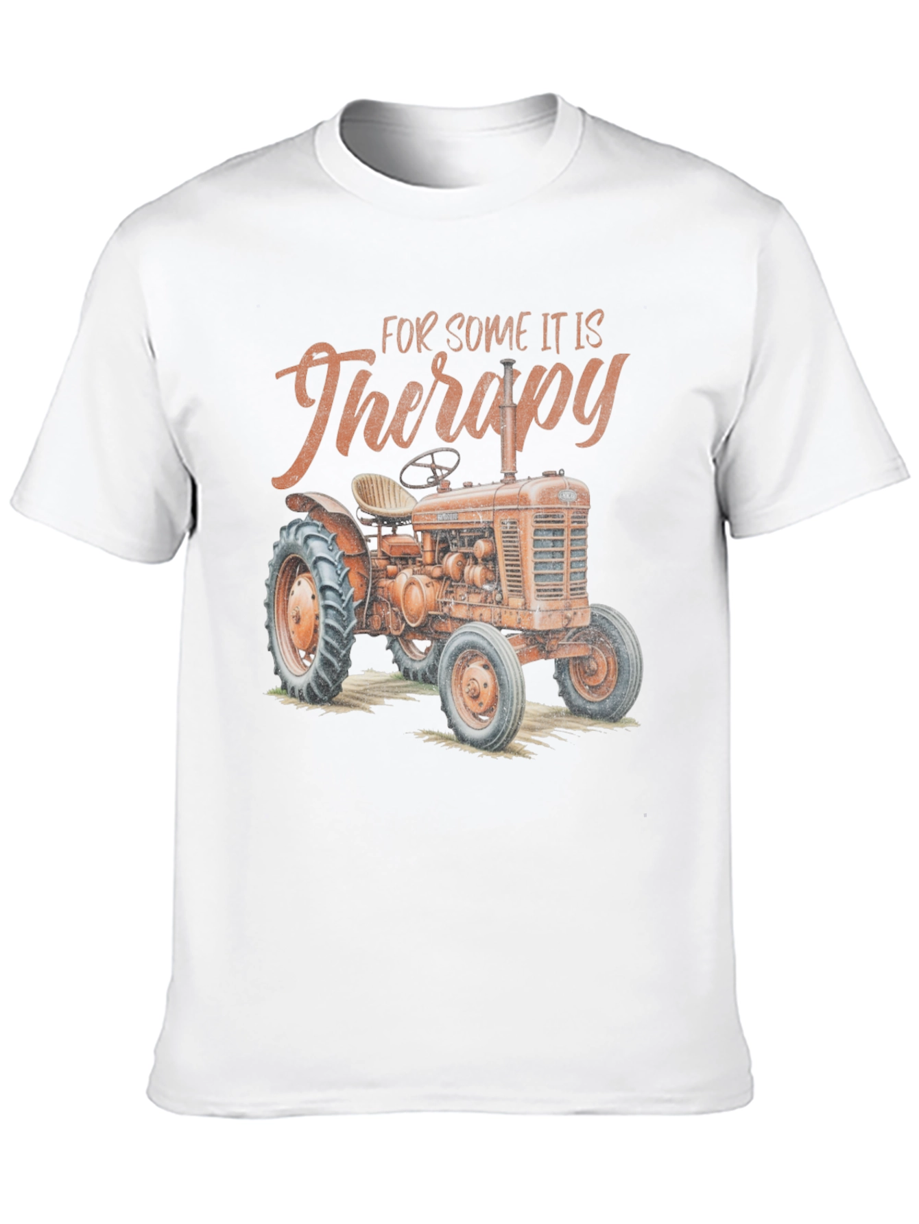 Black Tractor Therapy Graphic T-Shirt view 10
