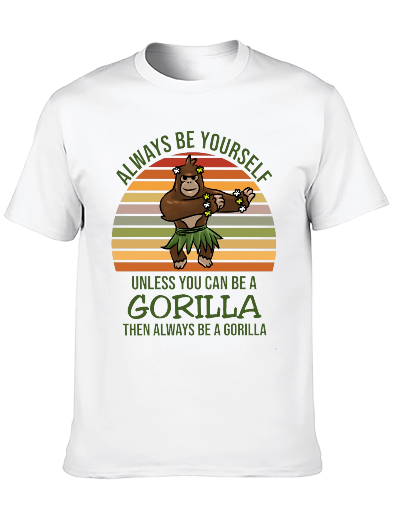 Black Always Be Yourself Unless You Can Be A Gorilla T-Shirt view 10