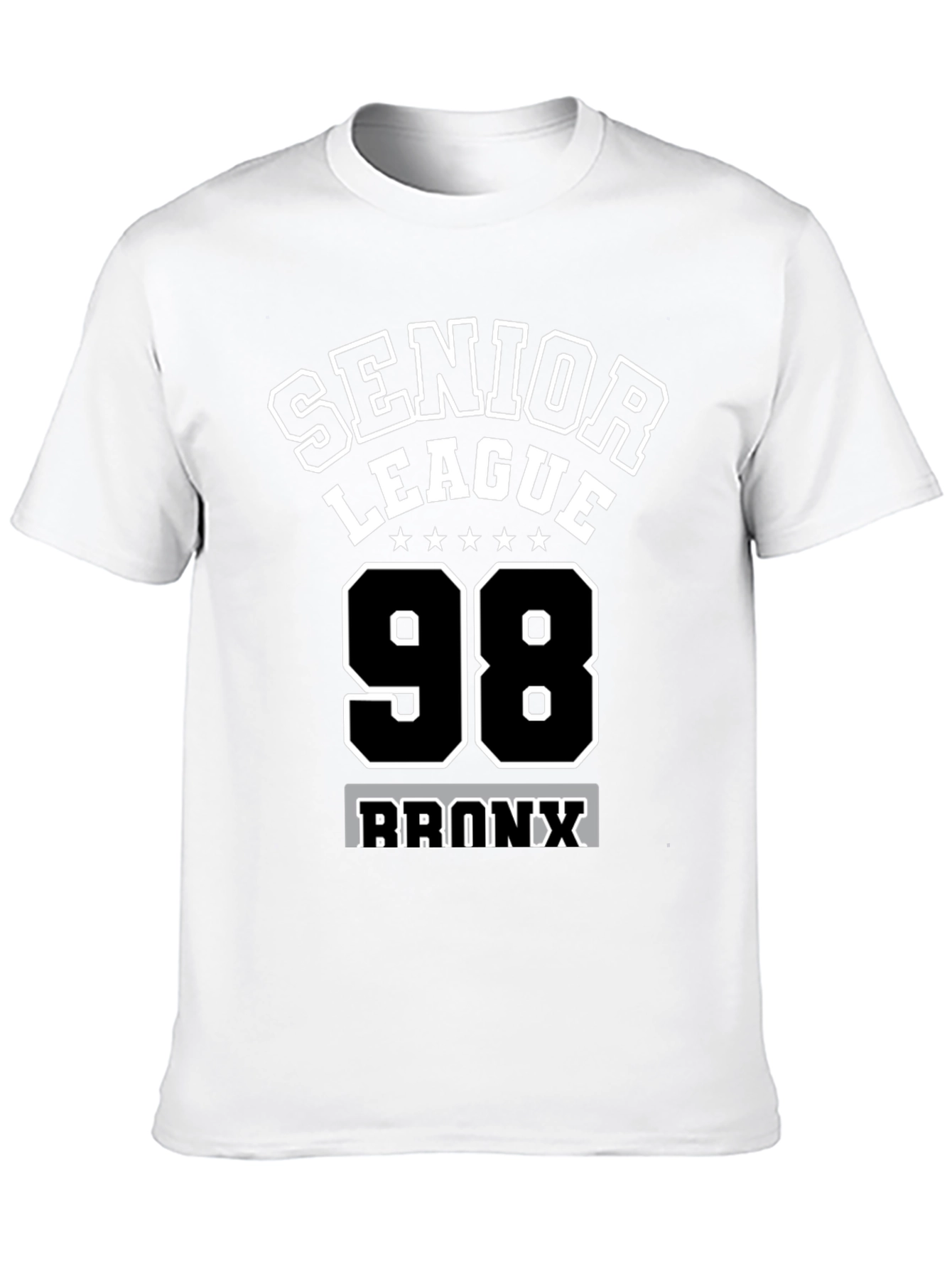 Black Senior League '98 Bronx Black T-Shirt view 10