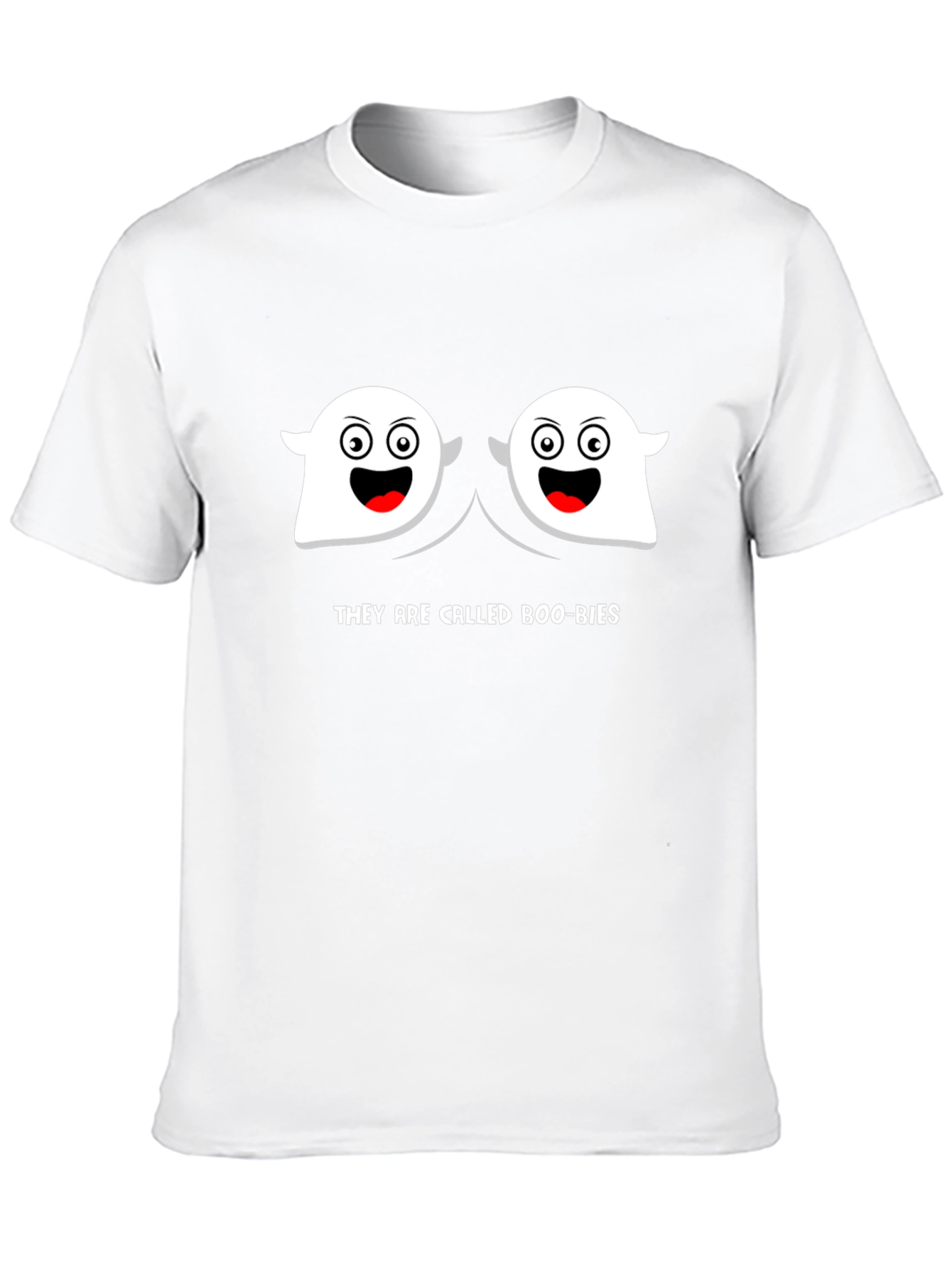 Black Boo-bies T-Shirt Funny Ghost Humor view 10